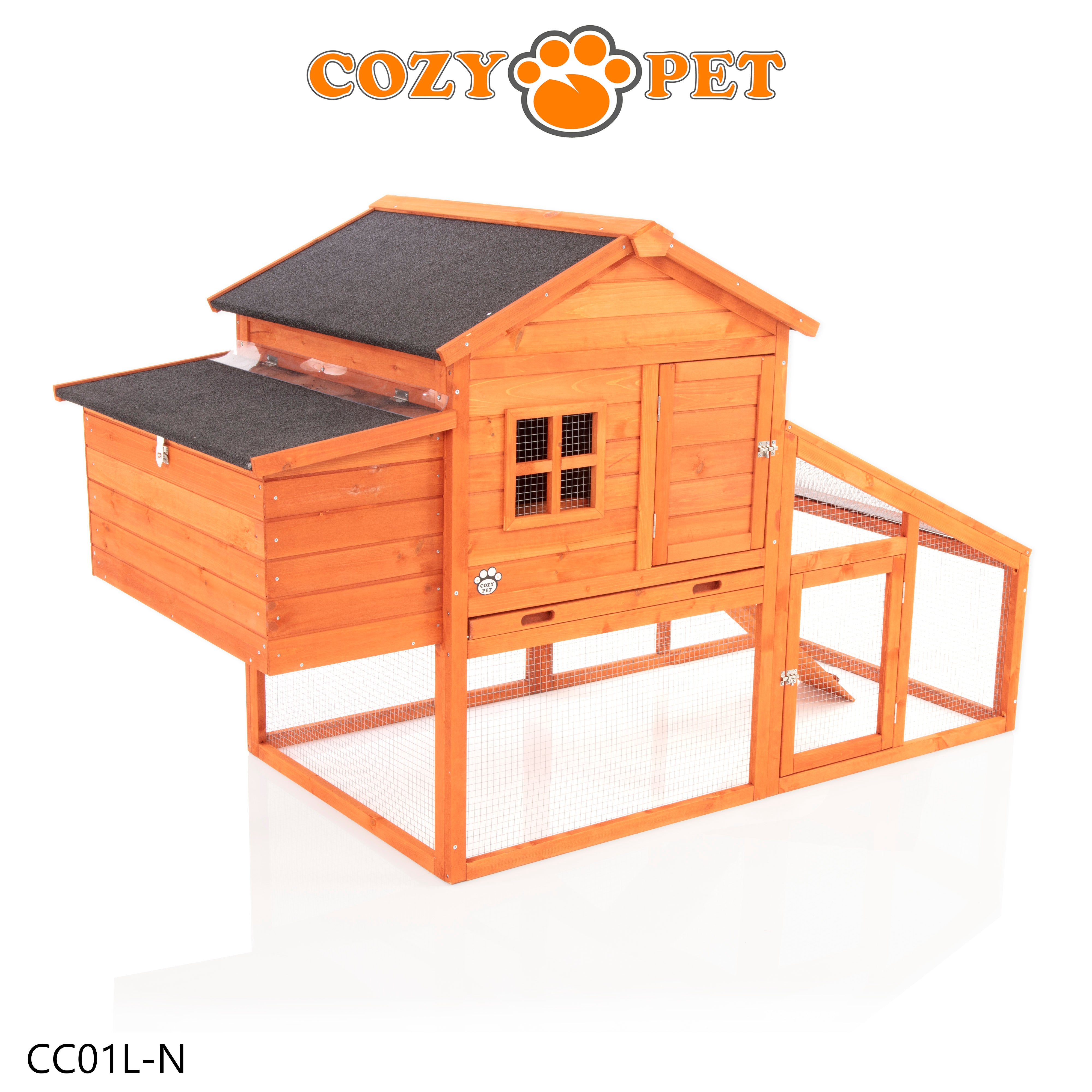 Chicken Coop, Hen House, New XL Size, Rabbit Hutch, Model CC01L-N