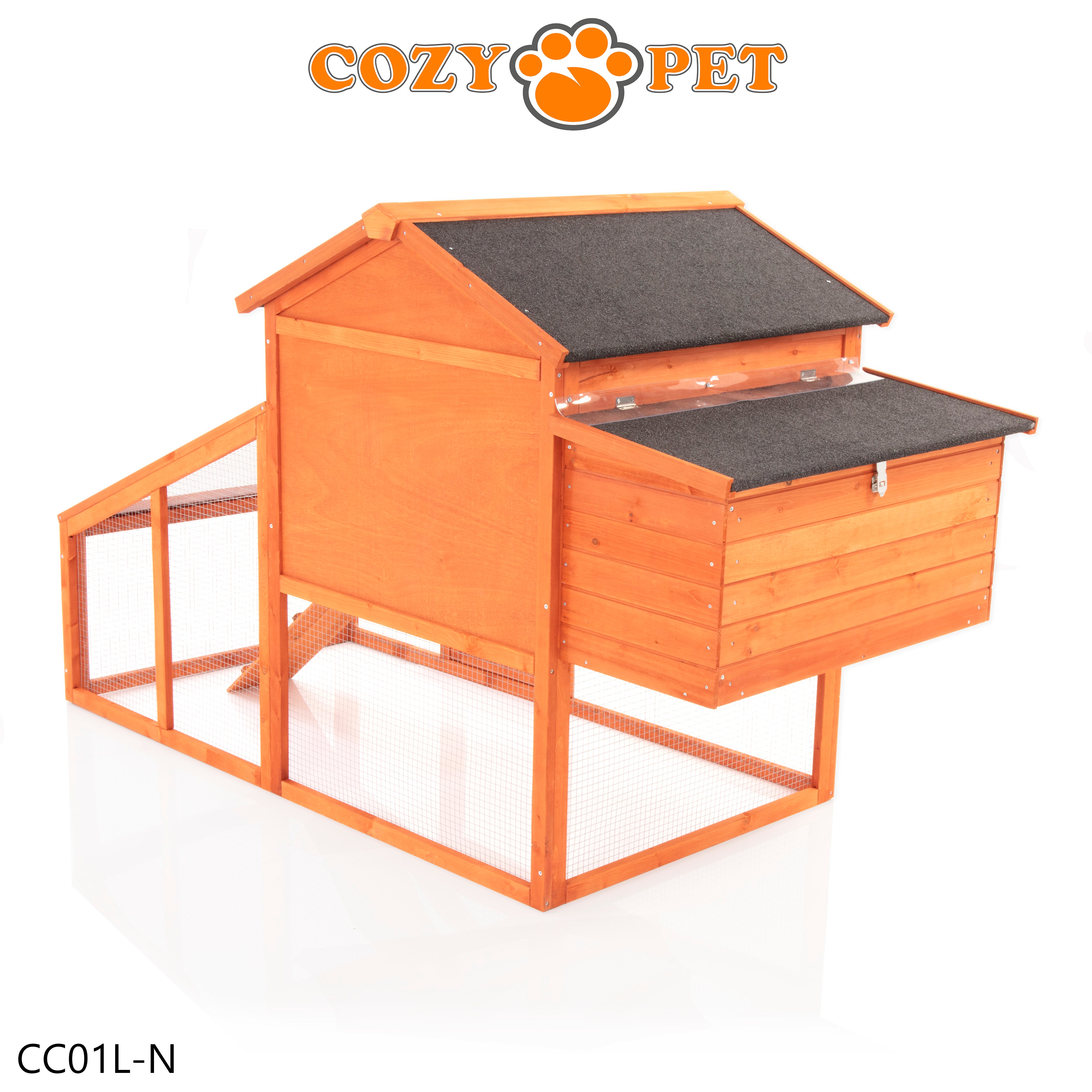 Chicken Coop, Hen House, New XL Size, Rabbit Hutch, Model CC01L-N