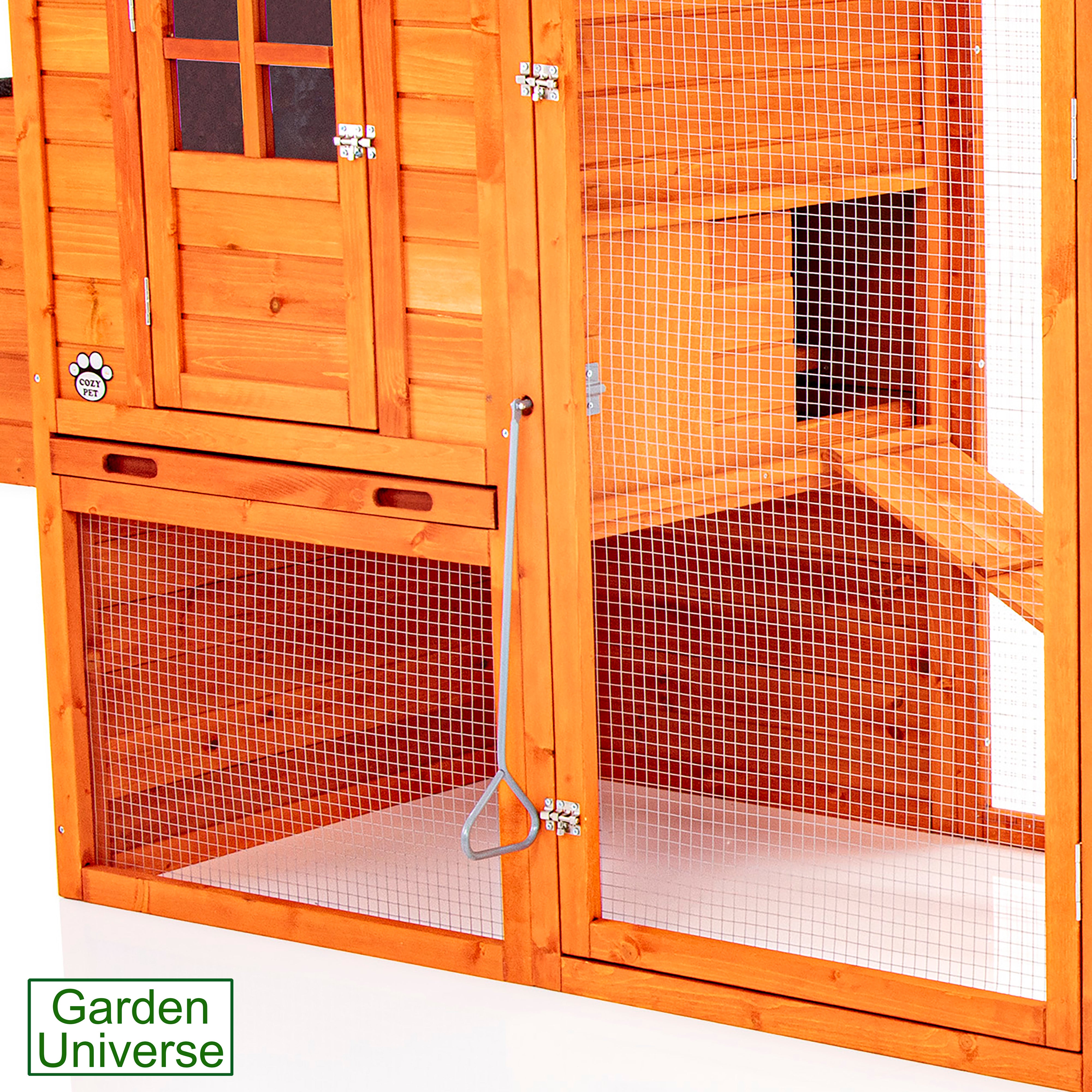 Welded Wire Mesh Galvanised Garden Universe Hole Size 12.5mm x 12.5mm (1/2"x1/2") H 120cm x L 15m Garden Fence W01-9