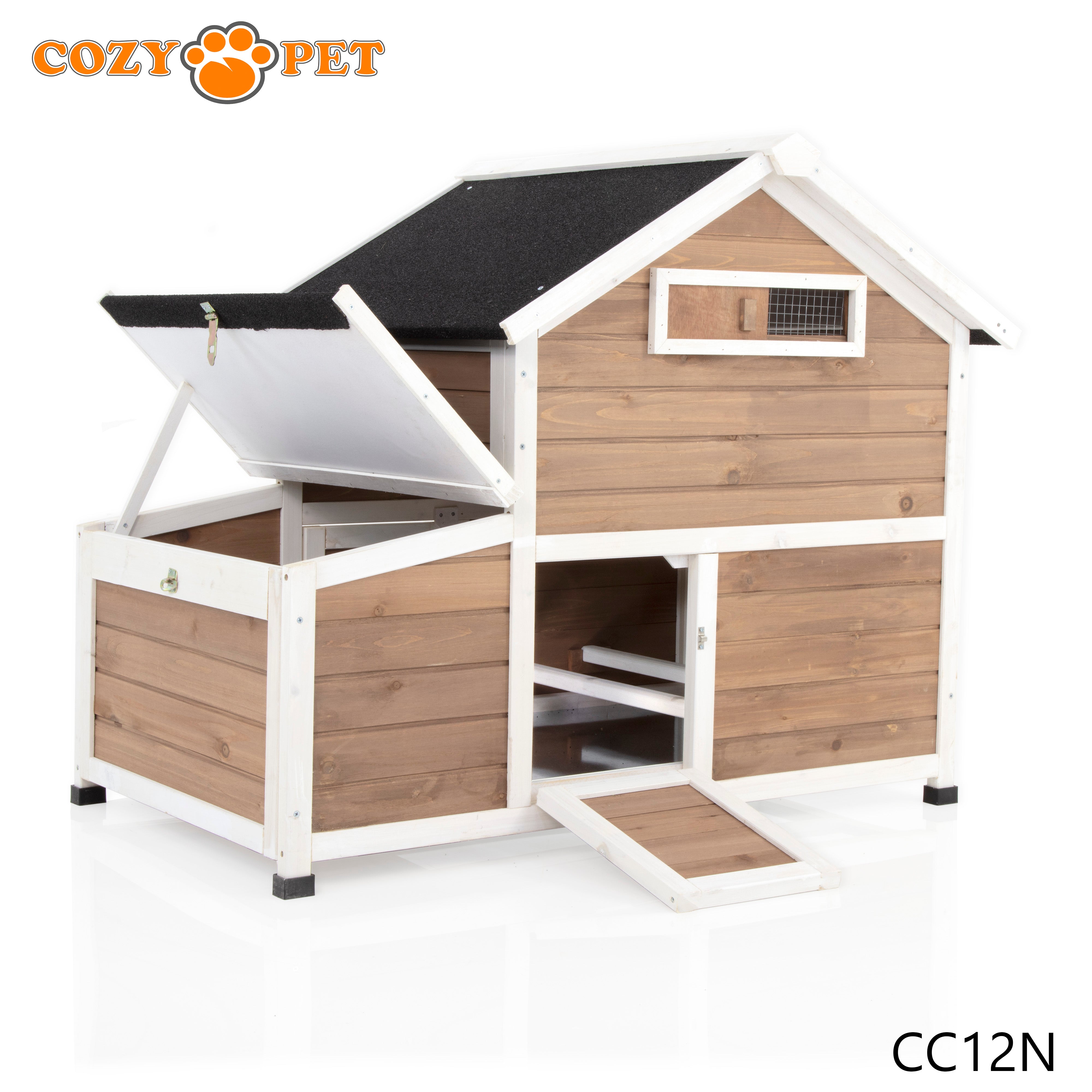 Chicken Coop, Hen House, Rabbit Hutch, Model CC12N