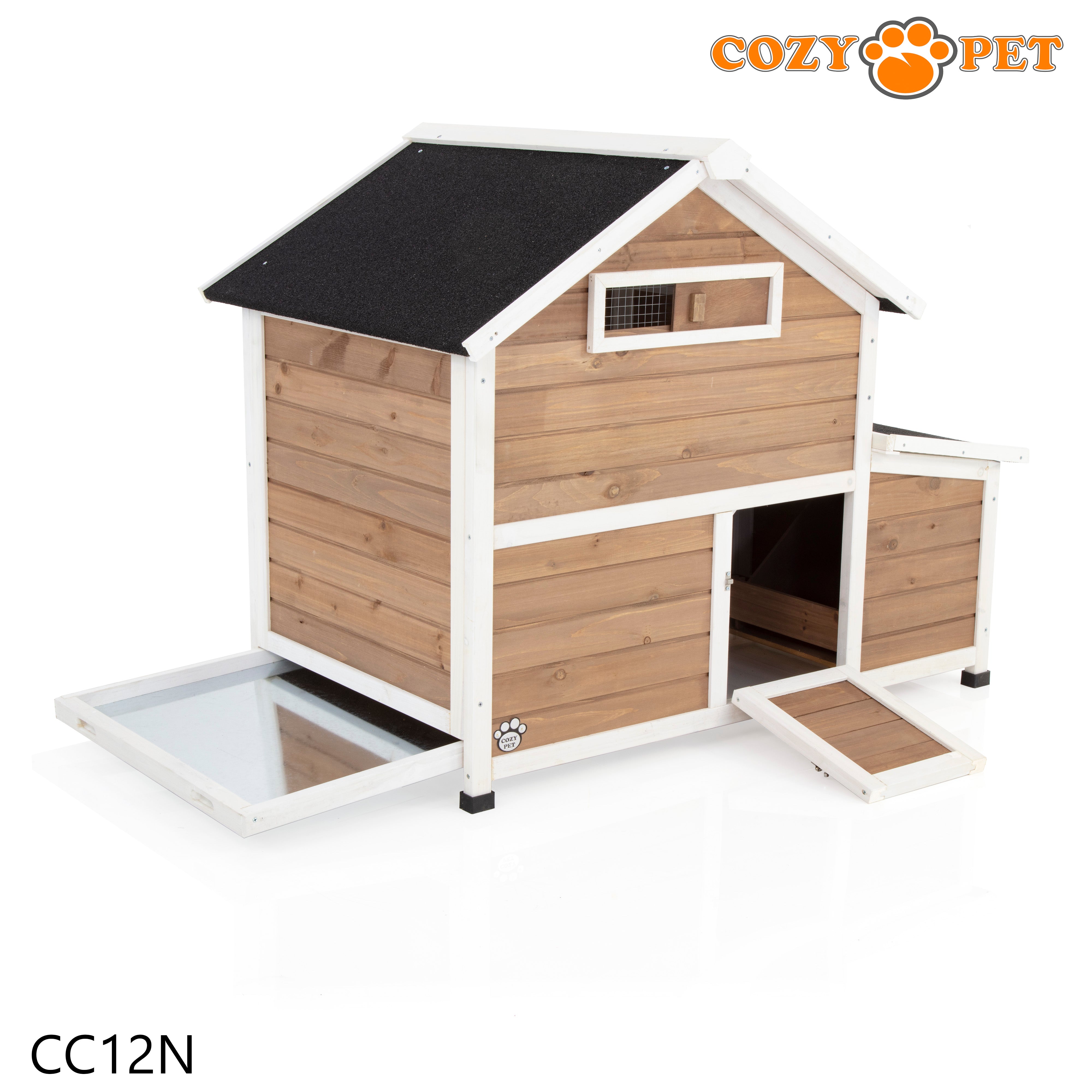 Chicken Coop, Hen House, Rabbit Hutch, Model CC12N