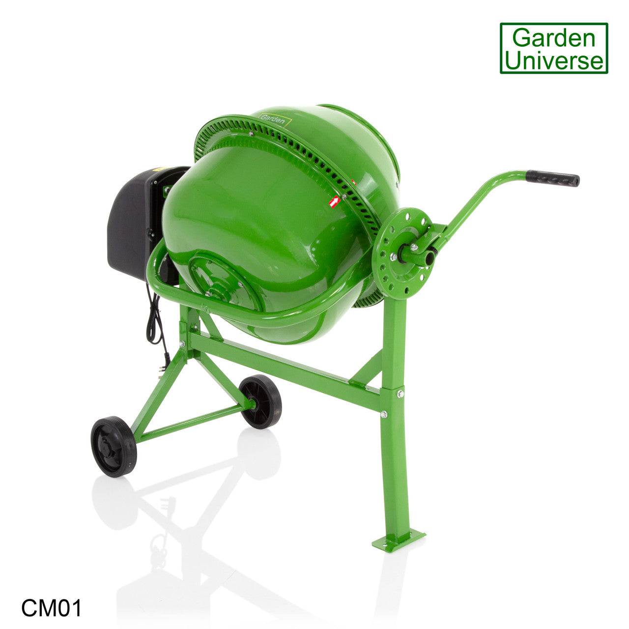 Cement Mixer Electric 220W Powerful Motor 63L Capacity CM01
