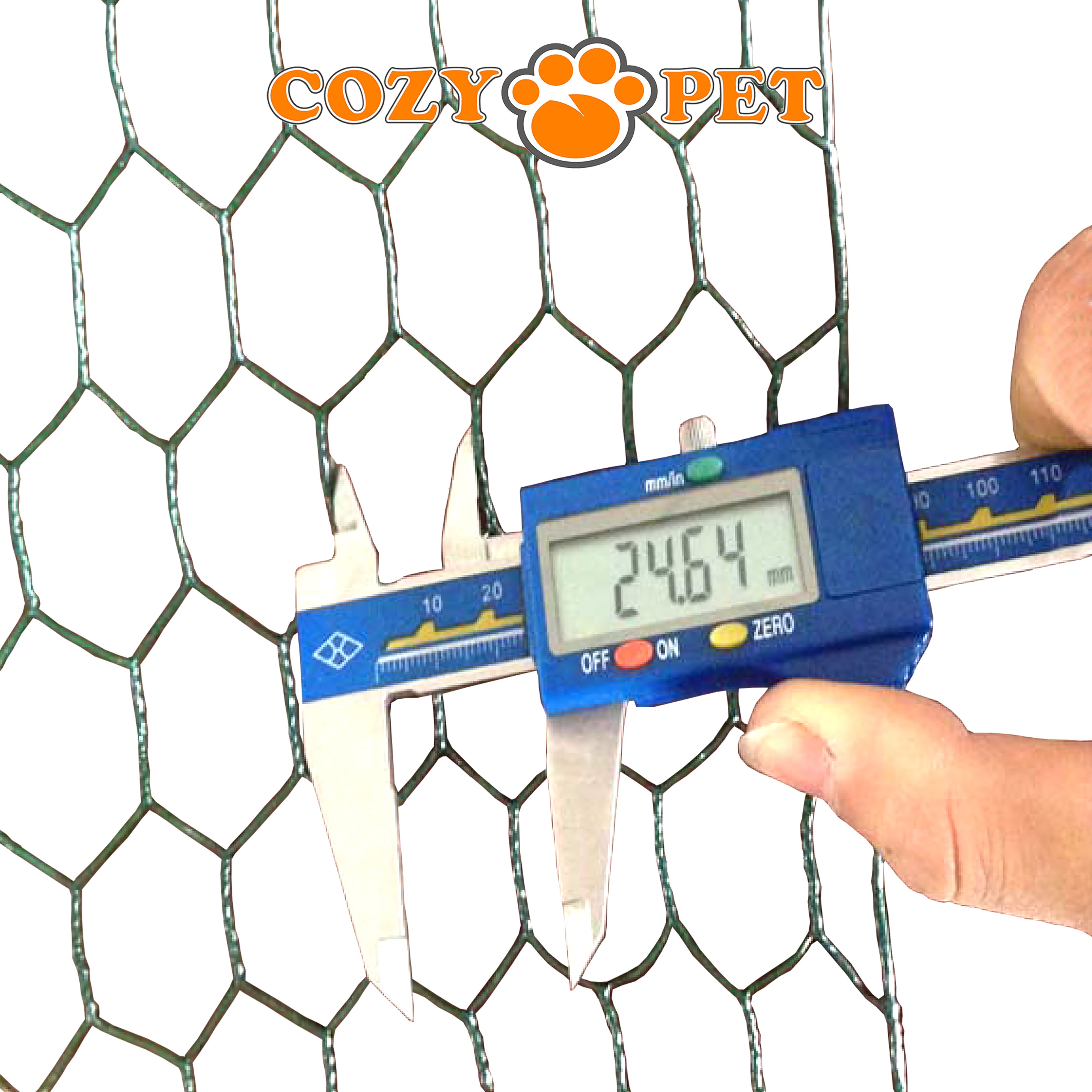 Chicken Run 4m X 4m 32mm Galvanised Steel Frame - CR04-4 (32mm)