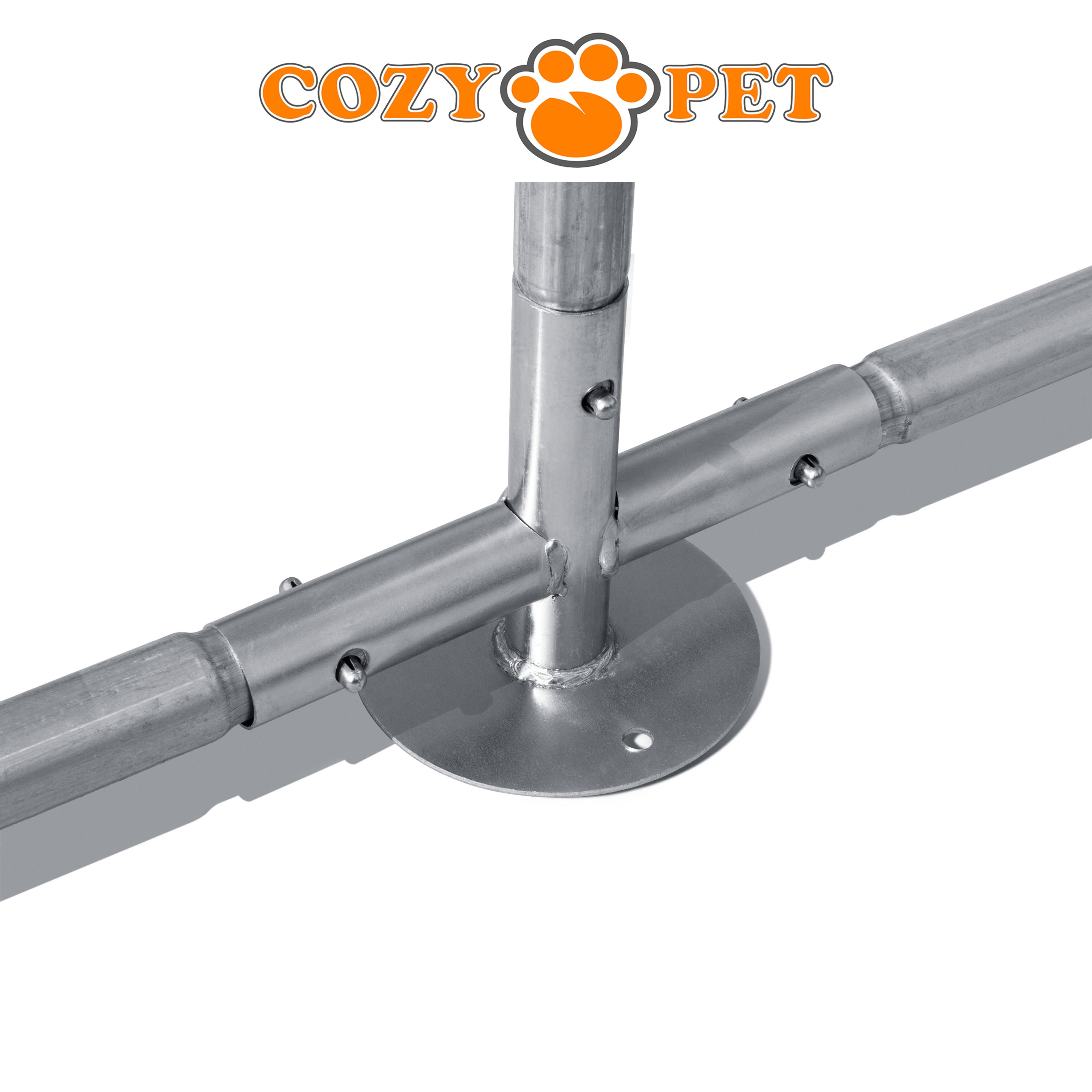 Chicken Run 3m X 10m 25mm Galvanised Steel Frame - CR03-10 (25mm)