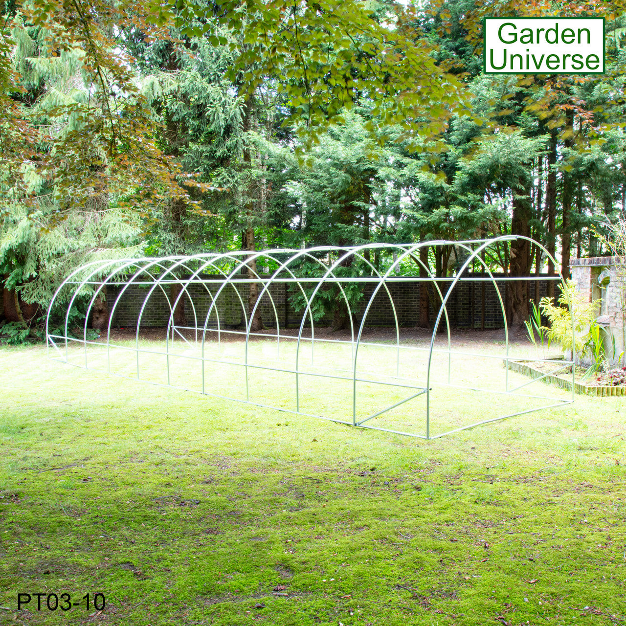 Polytunnel 3m x 10m with 25mm Galvanised Steel Frame PT03-10
