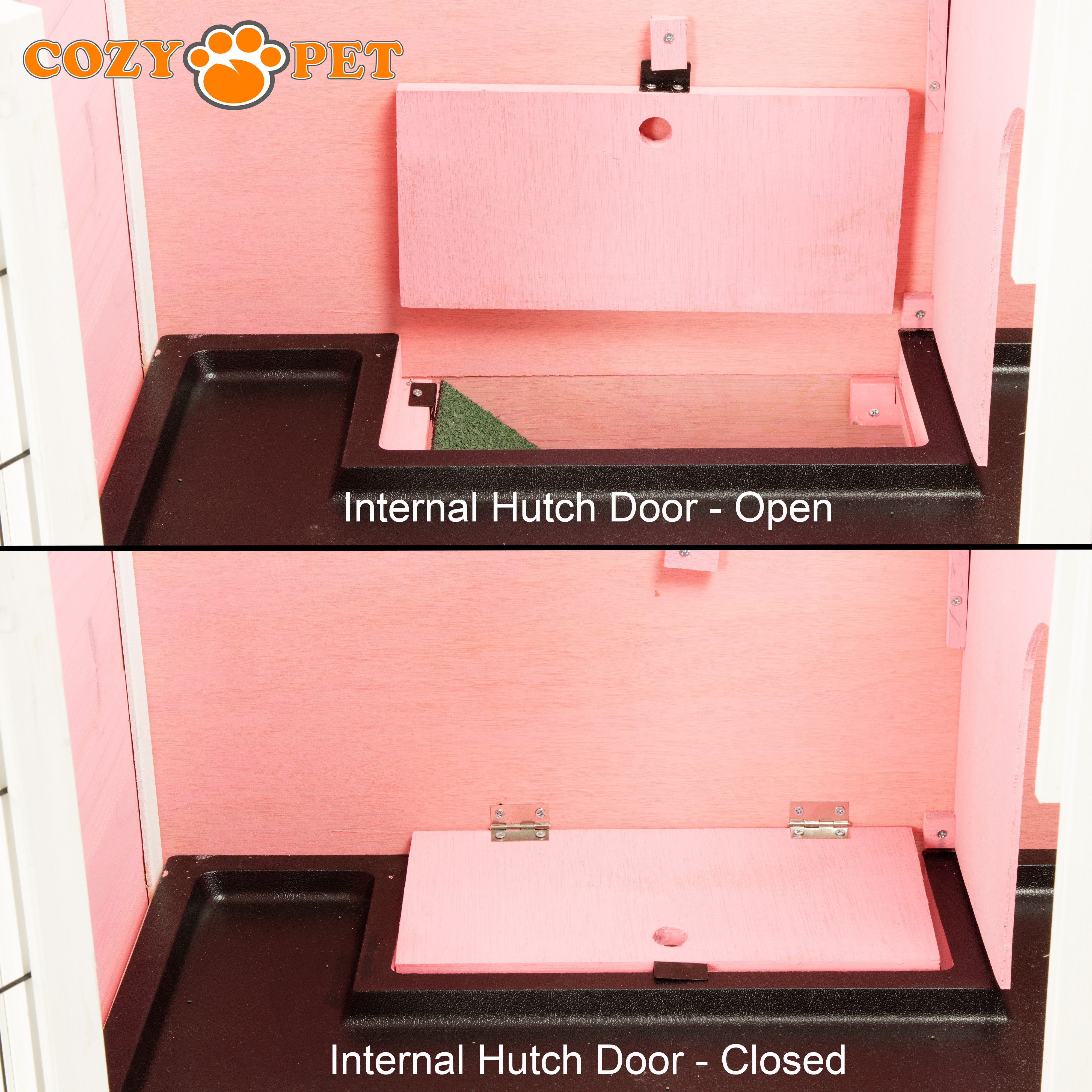 Rabbit Hutch 4ft - Pink - RH04P
