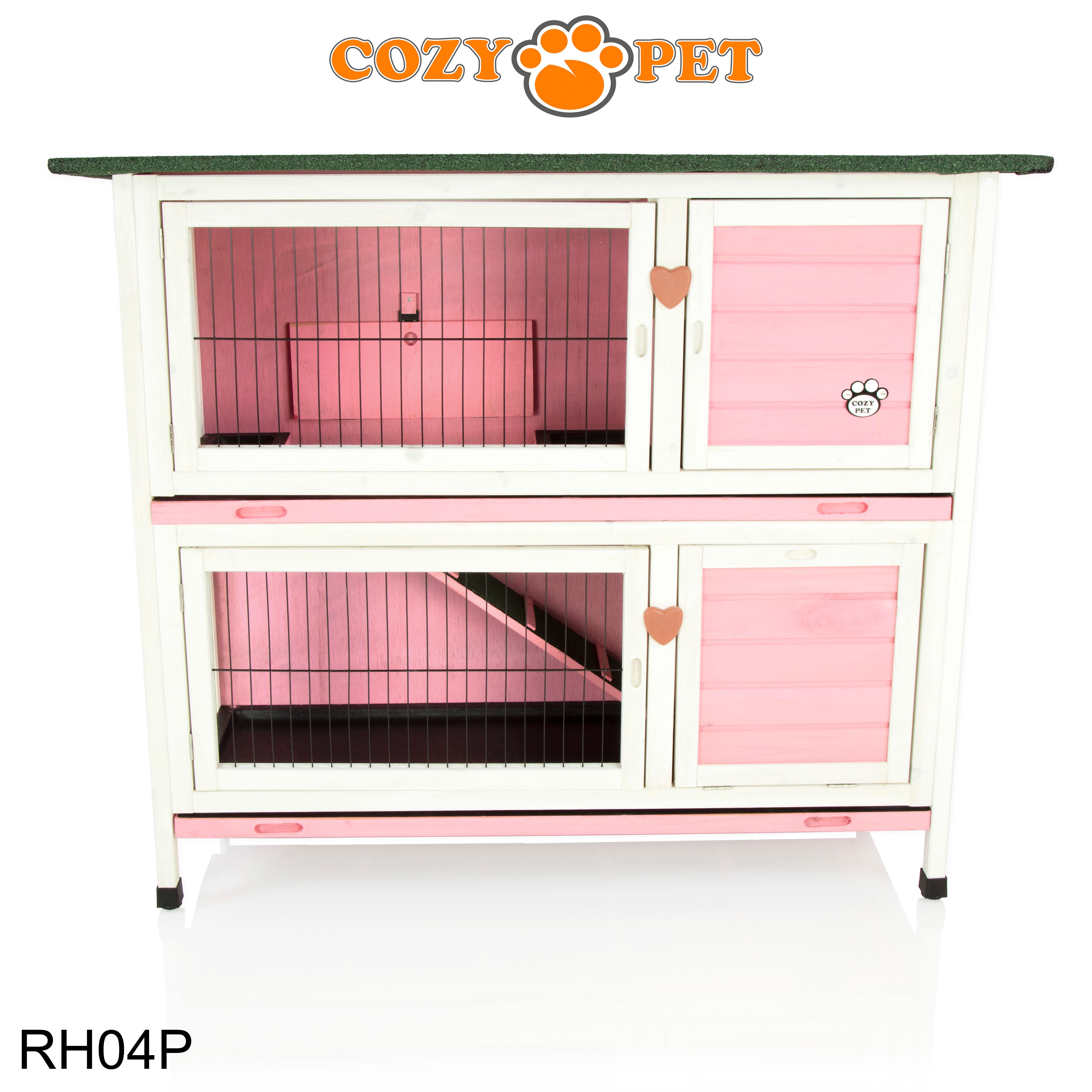 Rabbit Hutch 4ft - Pink - RH04P