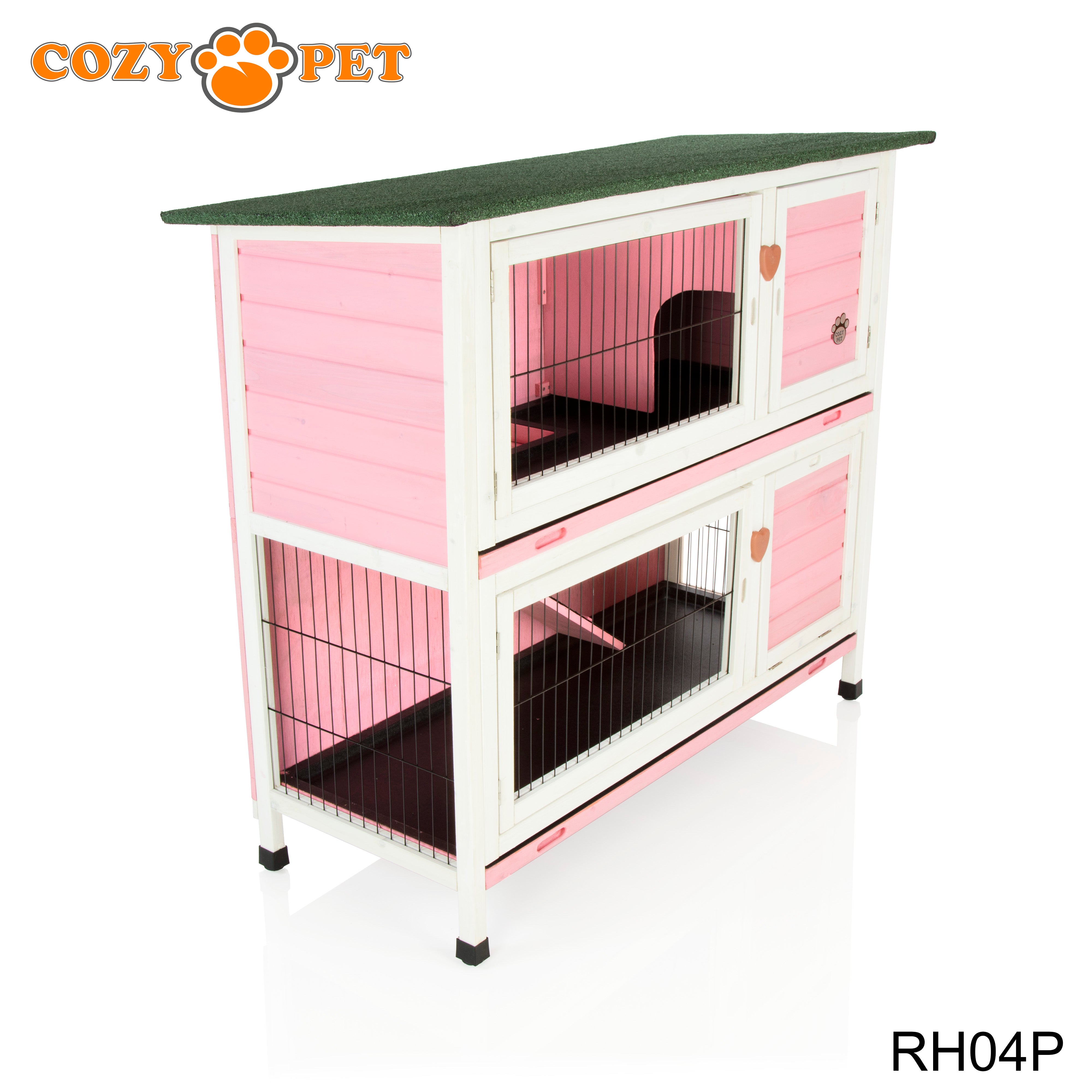 Rabbit Hutch 4ft - Pink - RH04P