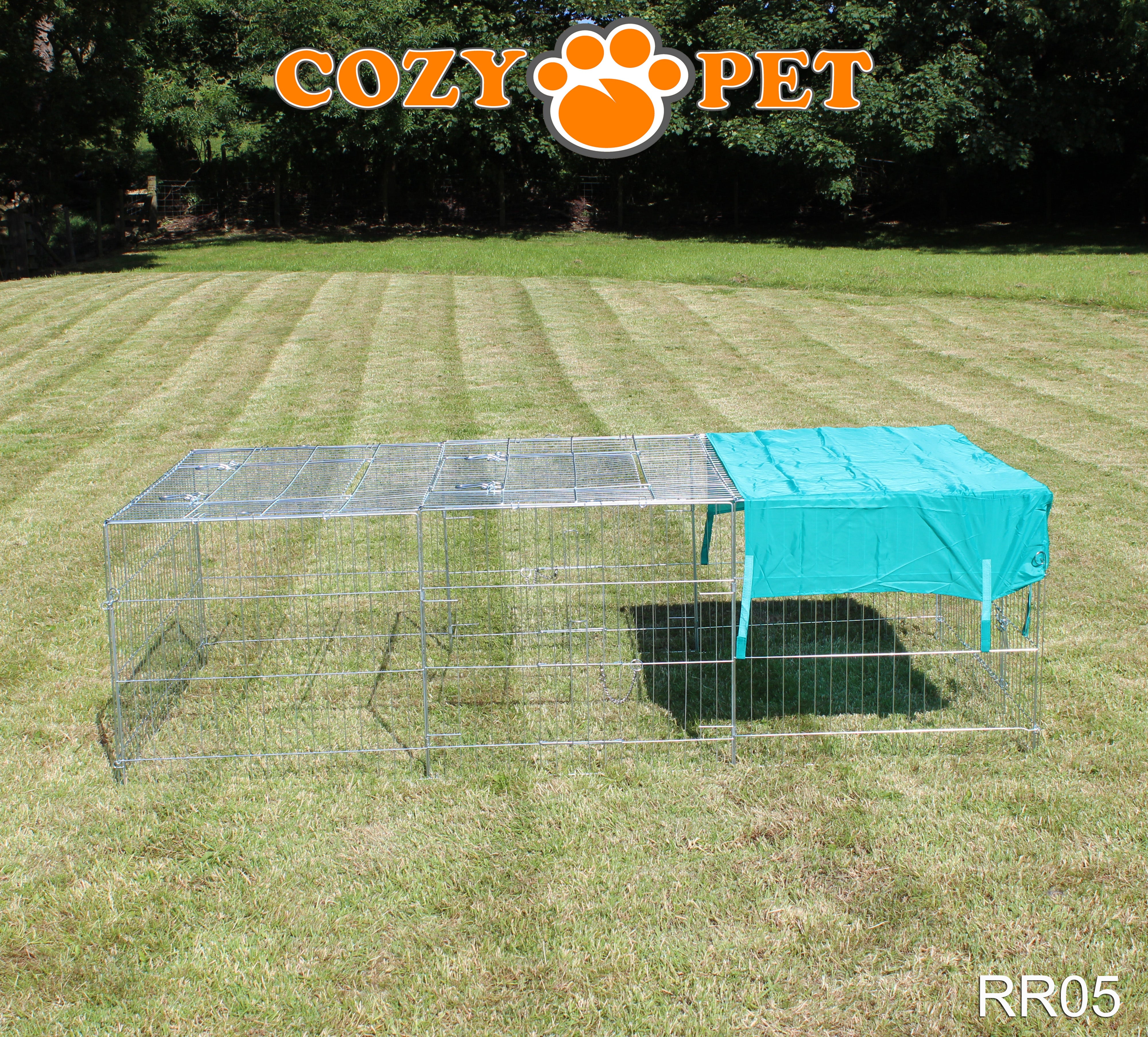 Rabbit Run 2.15m Long Rectangular with Sunshade - RR05