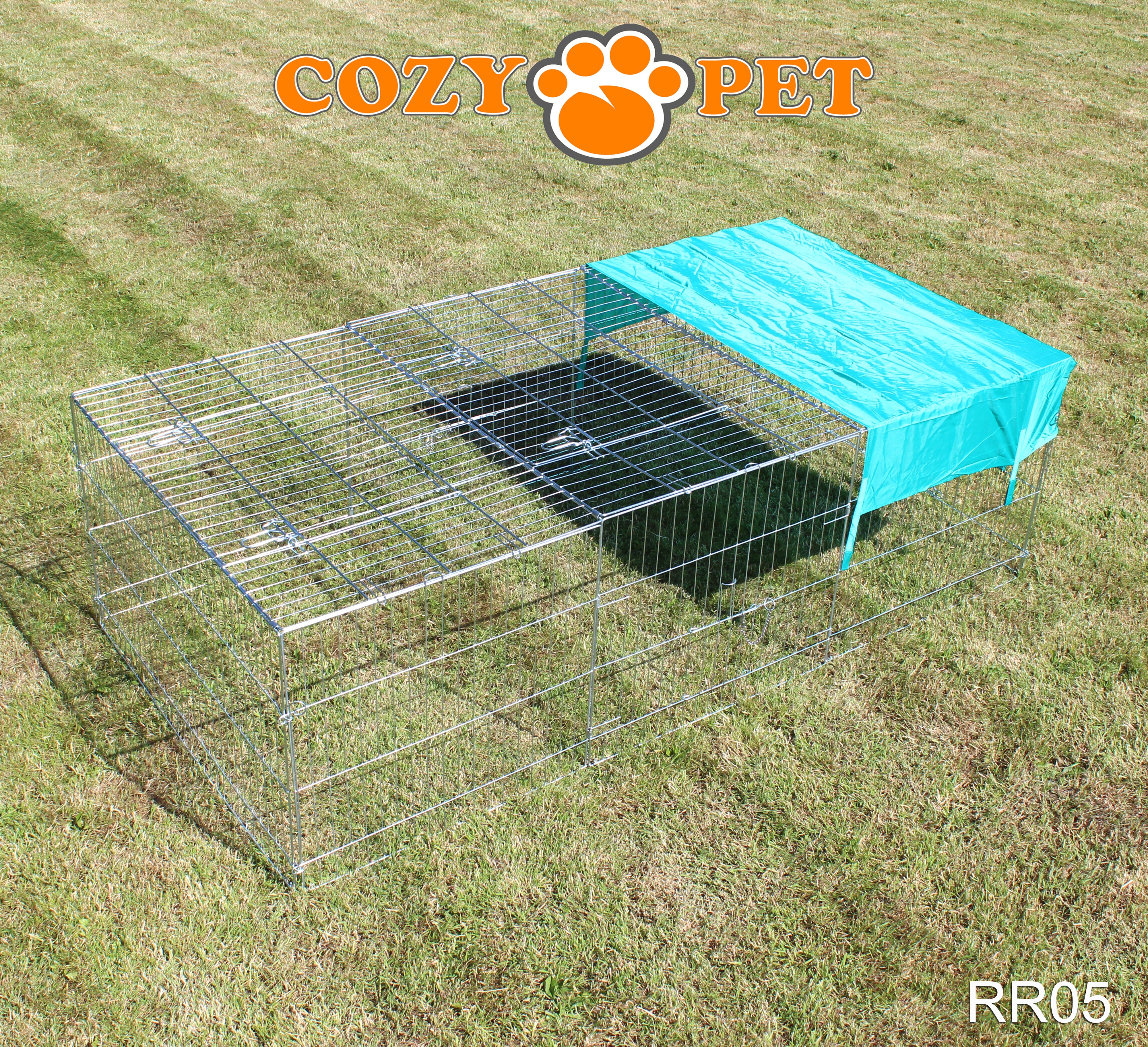 Rabbit Run 2.15m Long Rectangular with Sunshade - RR05