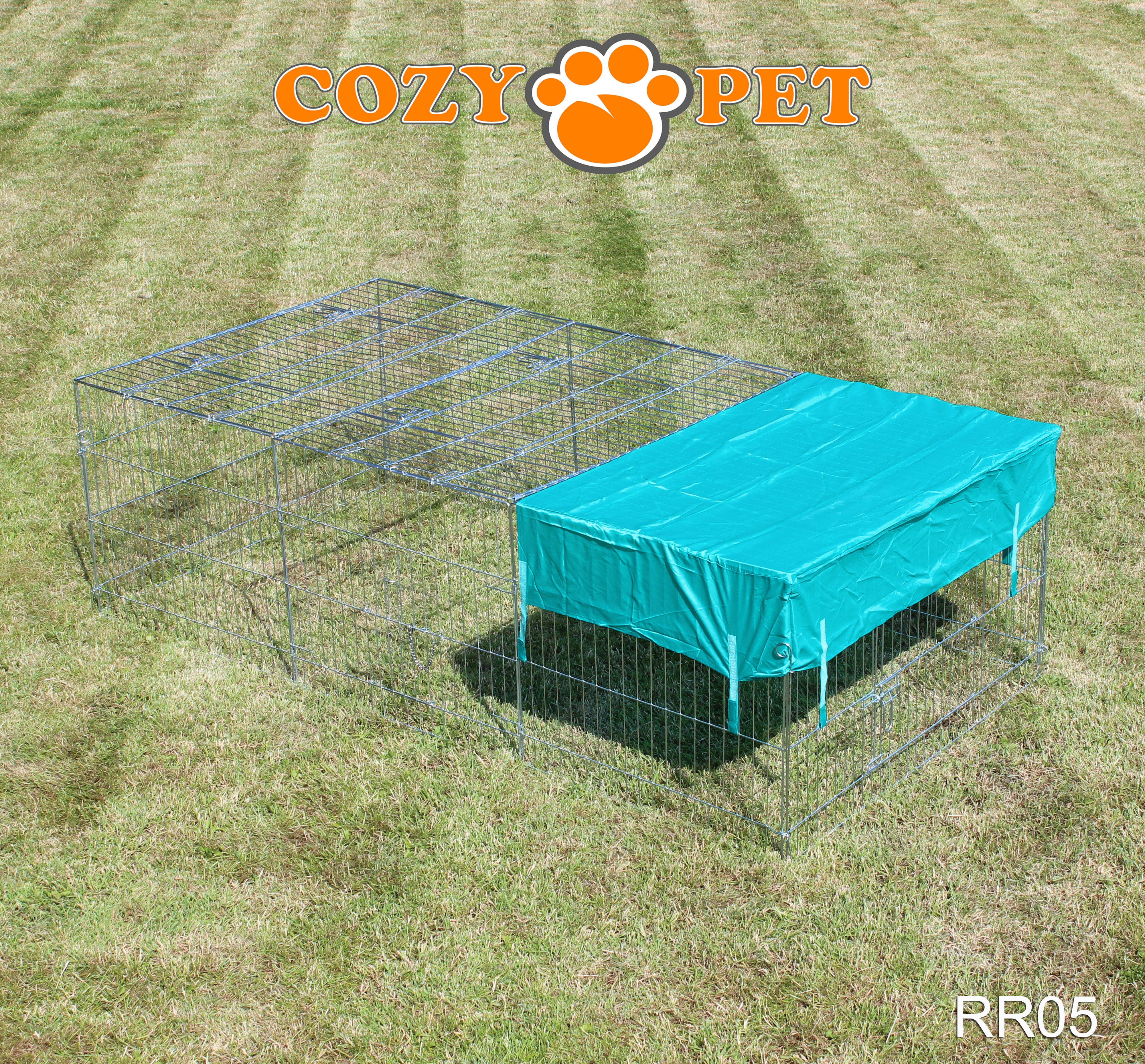 Rabbit Run 2.15m Long Rectangular with Sunshade - RR05