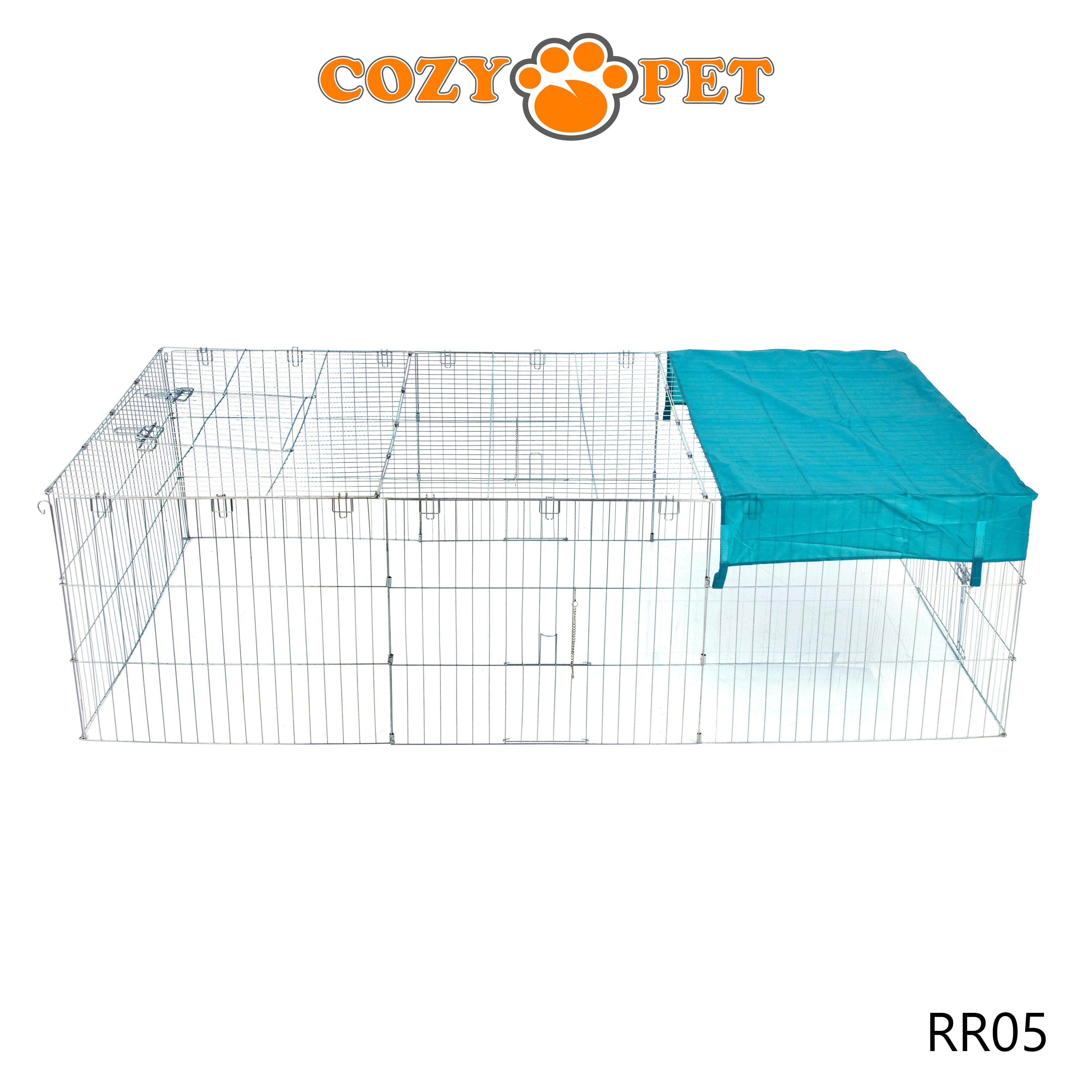 Rabbit Run 2.15m Long Rectangular with Sunshade - RR05