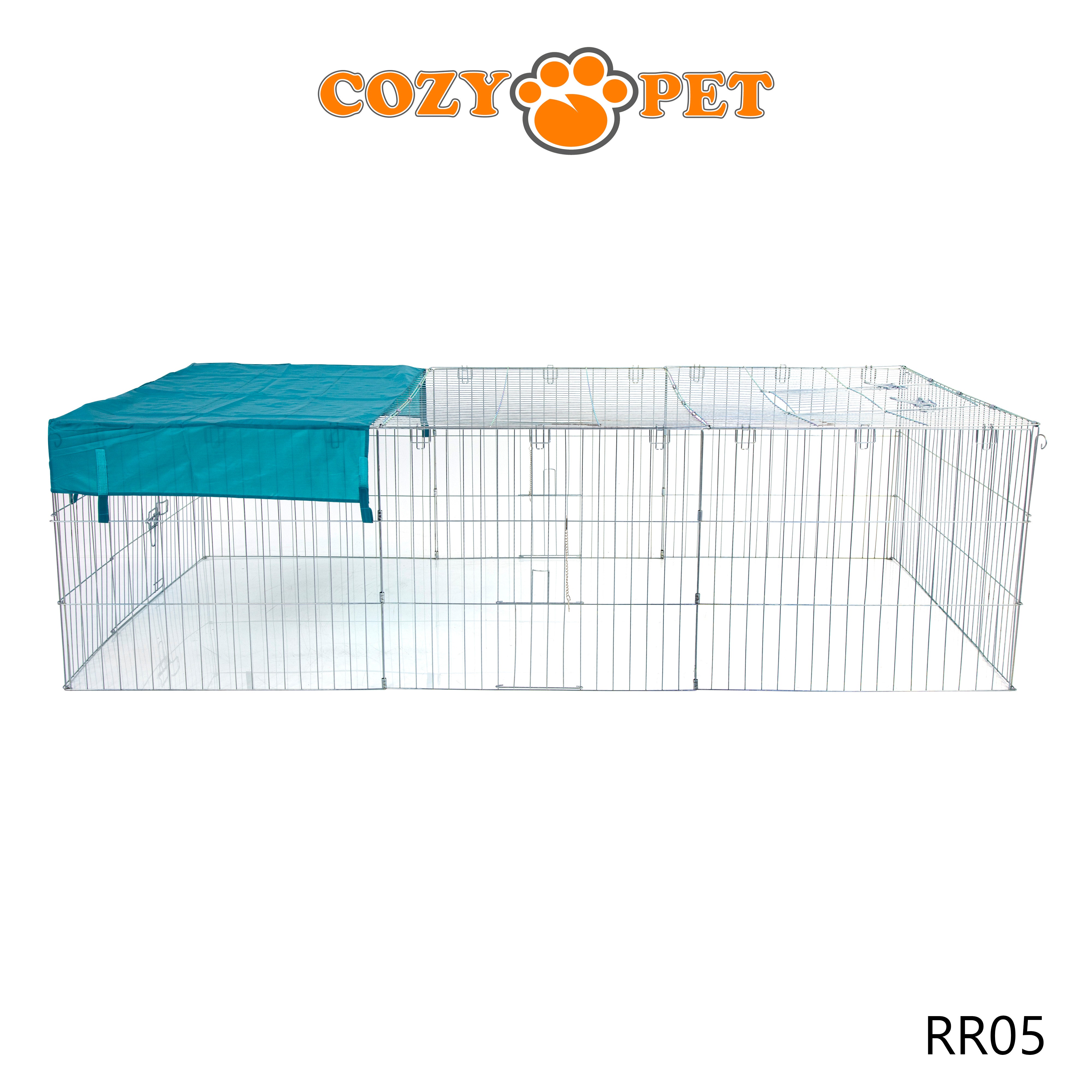 Rabbit Run 2.15m Long Rectangular with Sunshade - RR05