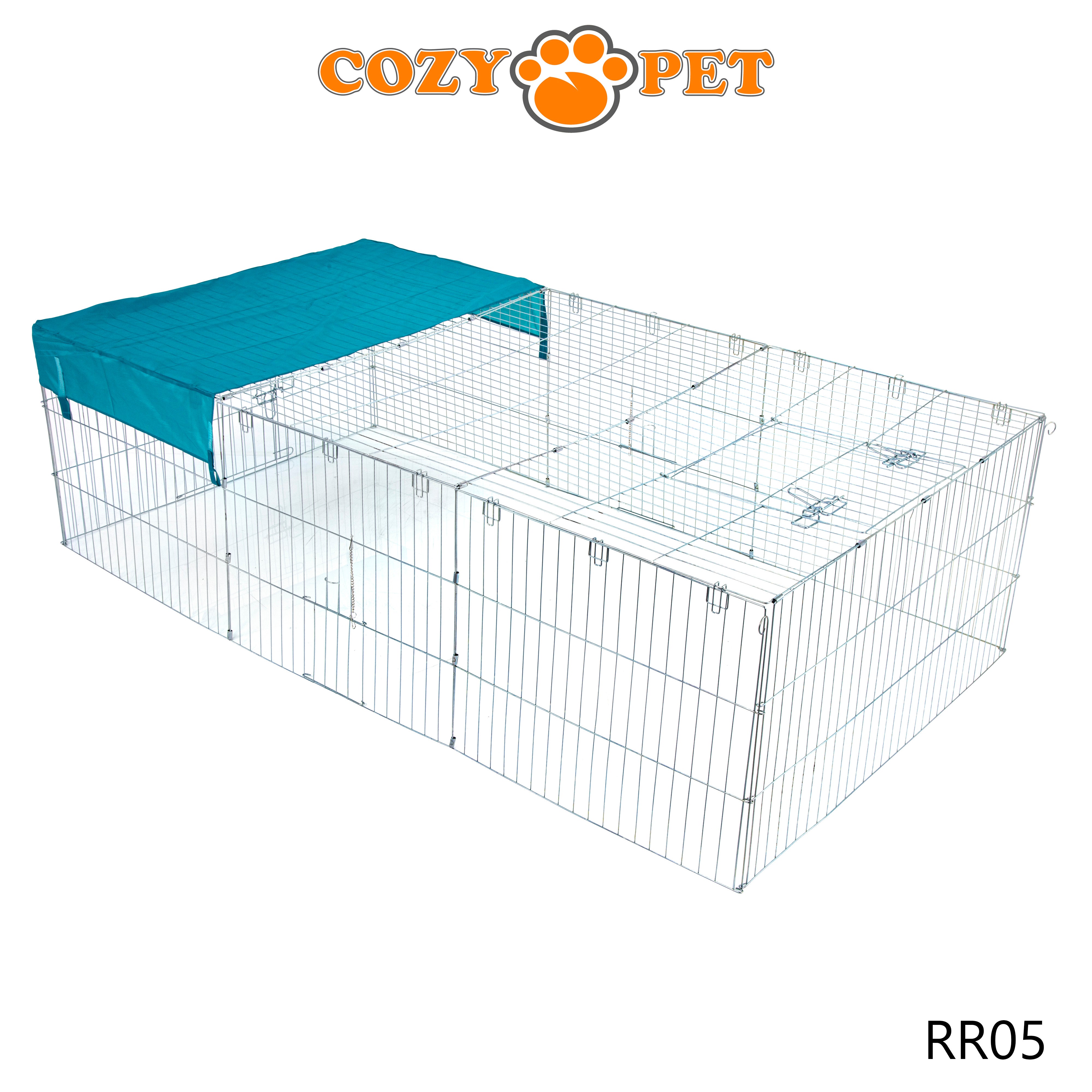 Rabbit Run 2.15m Long Rectangular with Sunshade - RR05