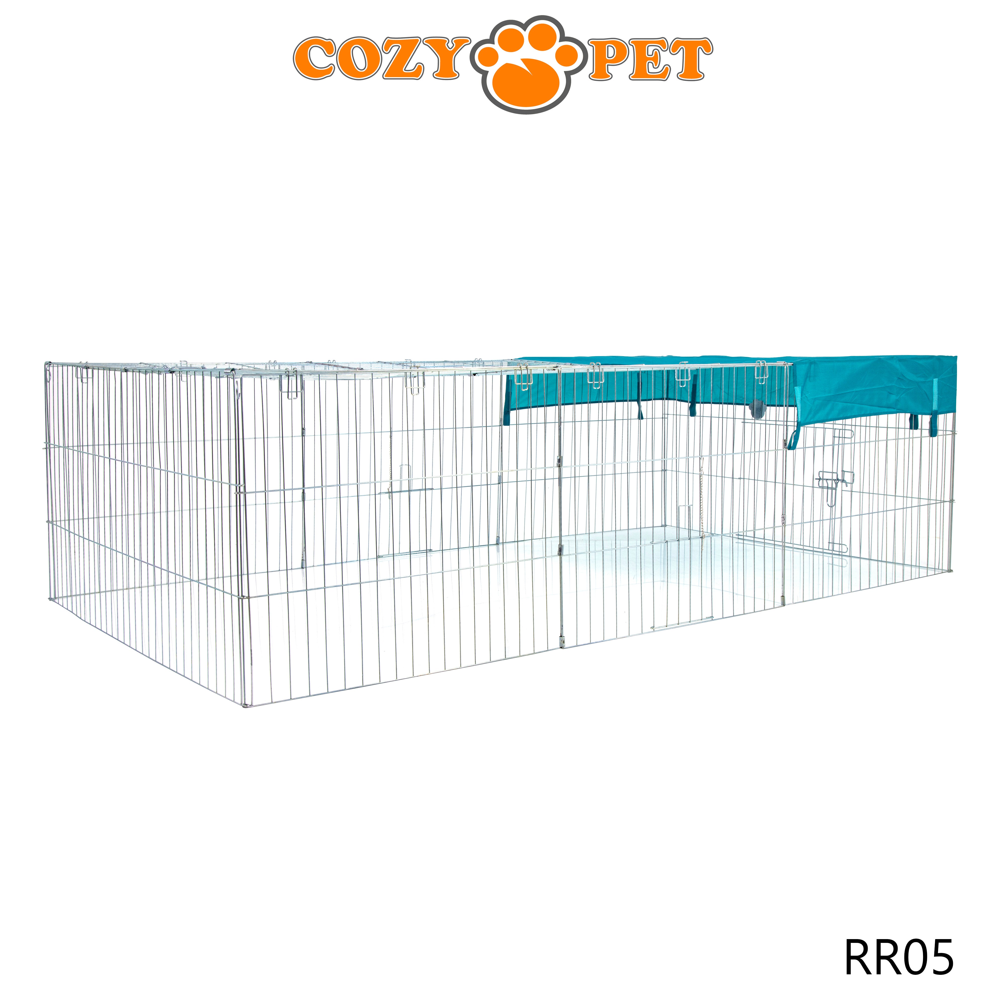 Rabbit Run 2.15m Long Rectangular with Sunshade - RR05
