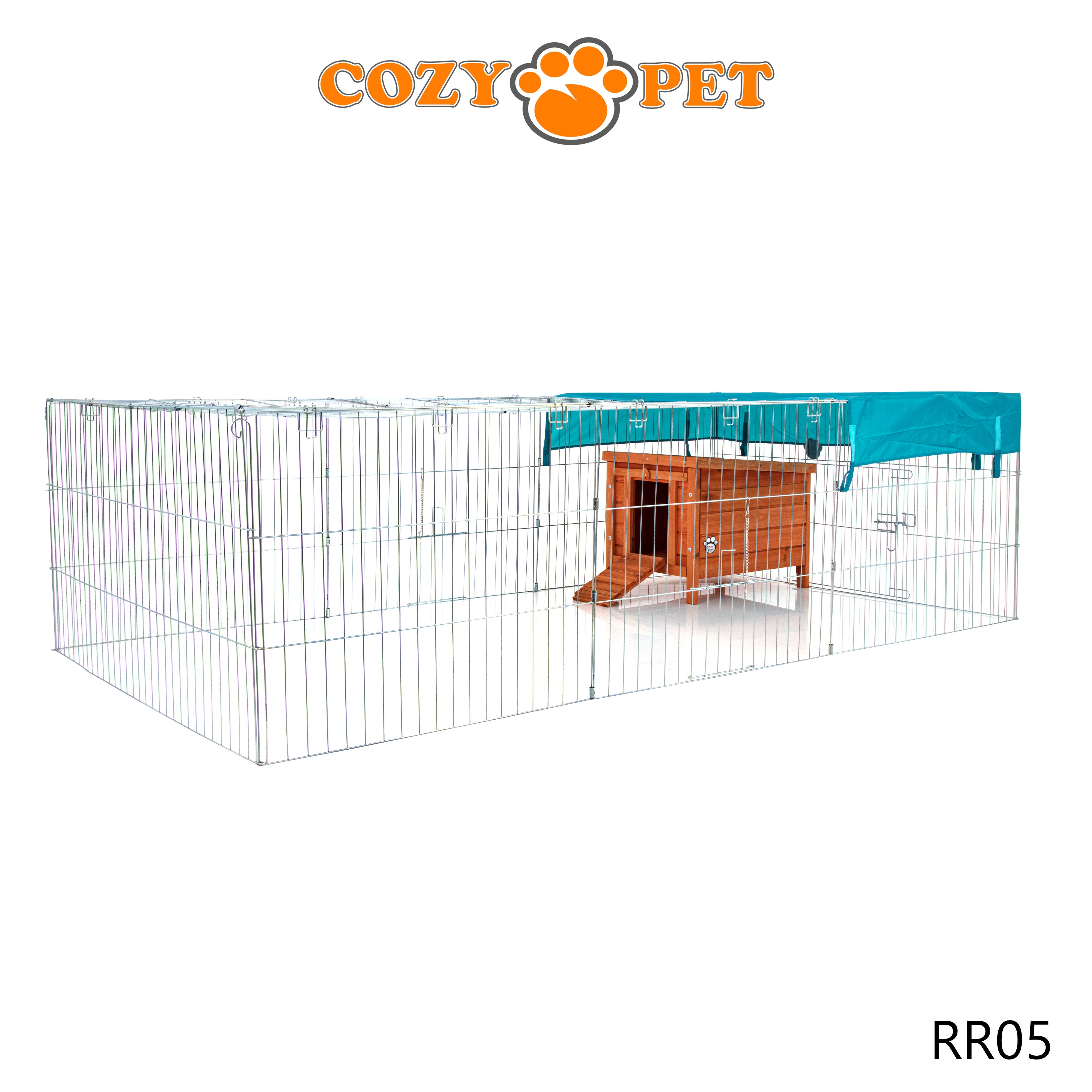 Rabbit Run 2.15m Long Rectangular with Sunshade - RR05