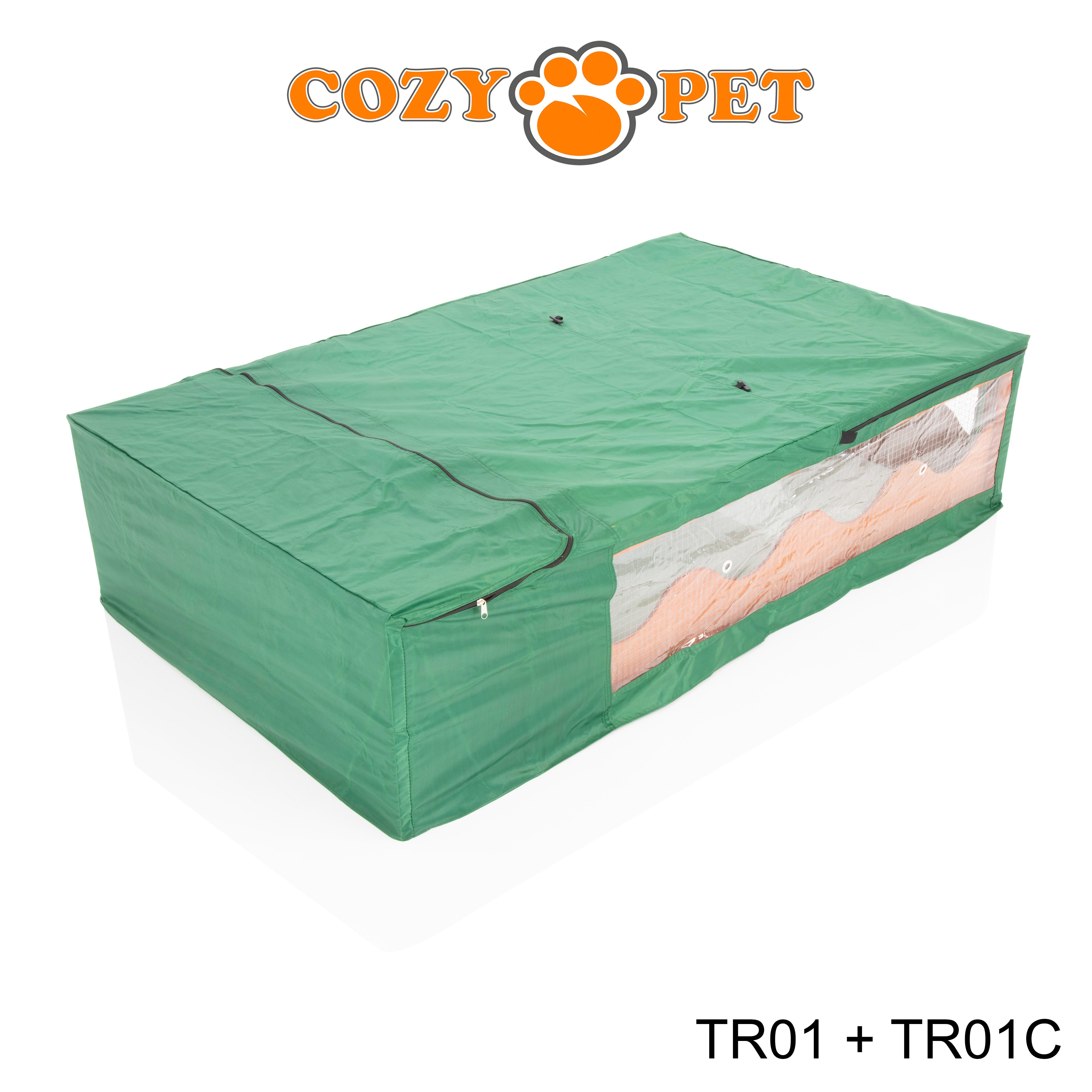 Tortoise Run with Cover Guinea Pig, Hedgehog, Rabbit Run - Natural - TR01N + TR01C