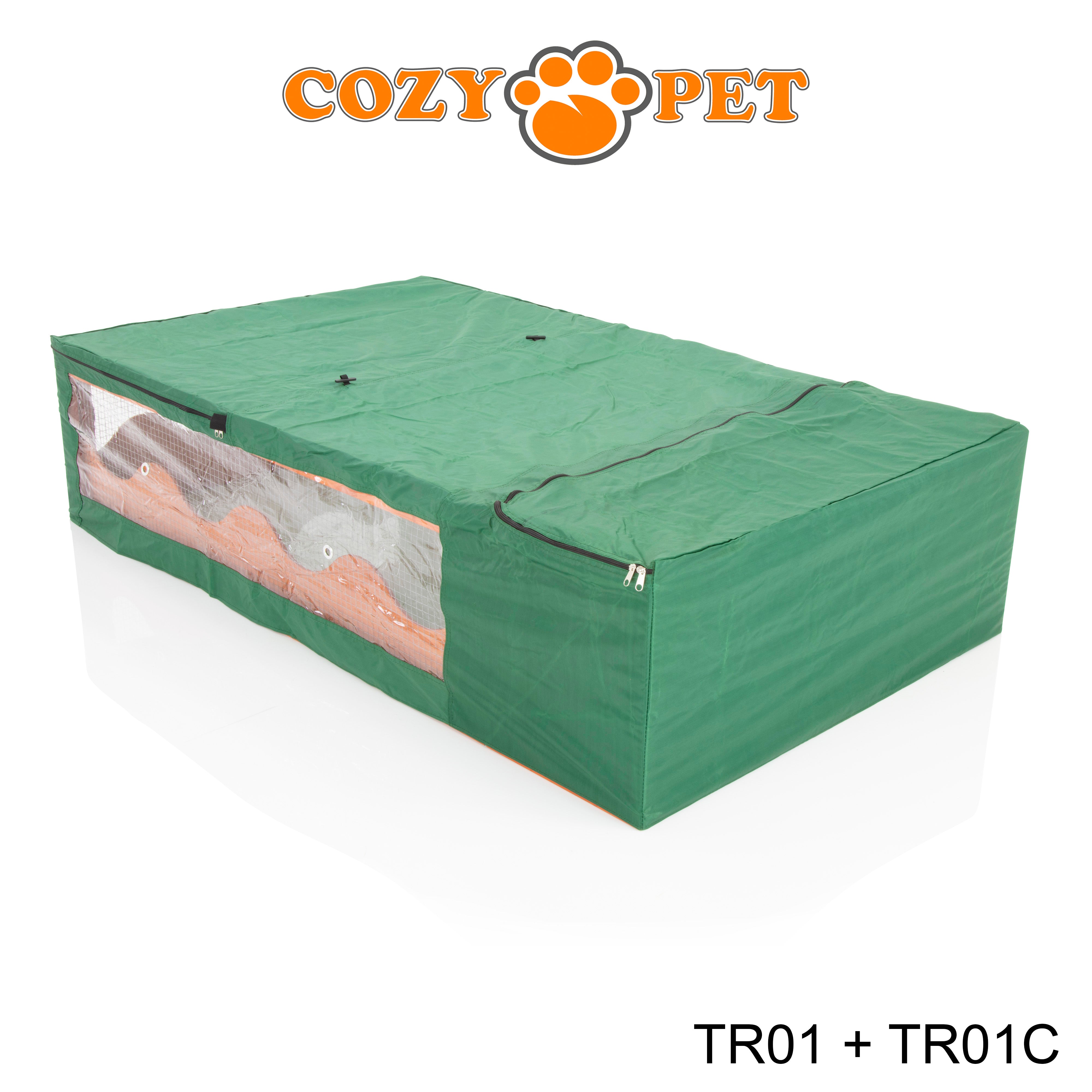 Tortoise Run with Cover Guinea Pig, Hedgehog, Rabbit Run - Natural - TR01N + TR01C