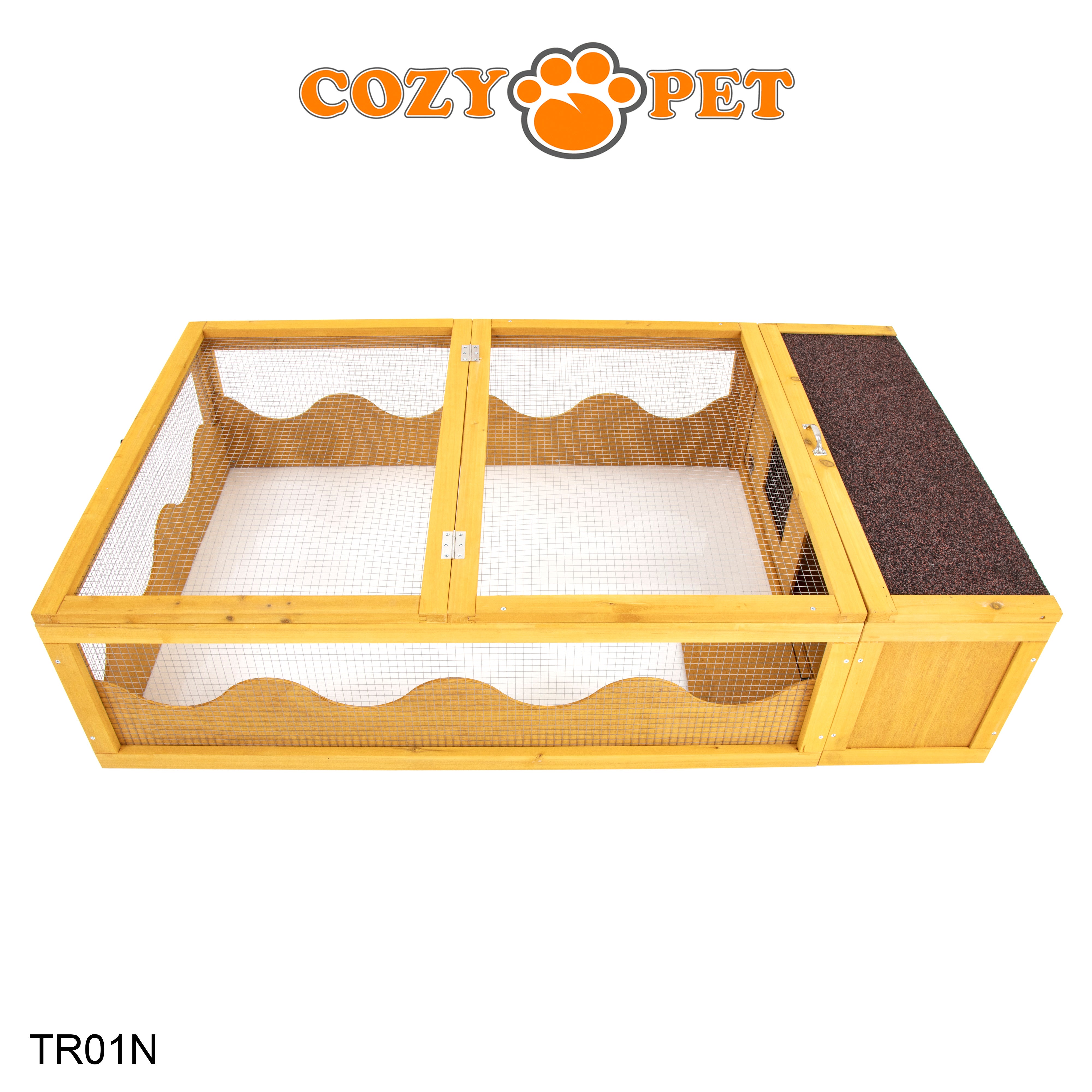 Tortoise Run Guinea Pig, Hedgehog, Rabbit Run - Natural - TR01N