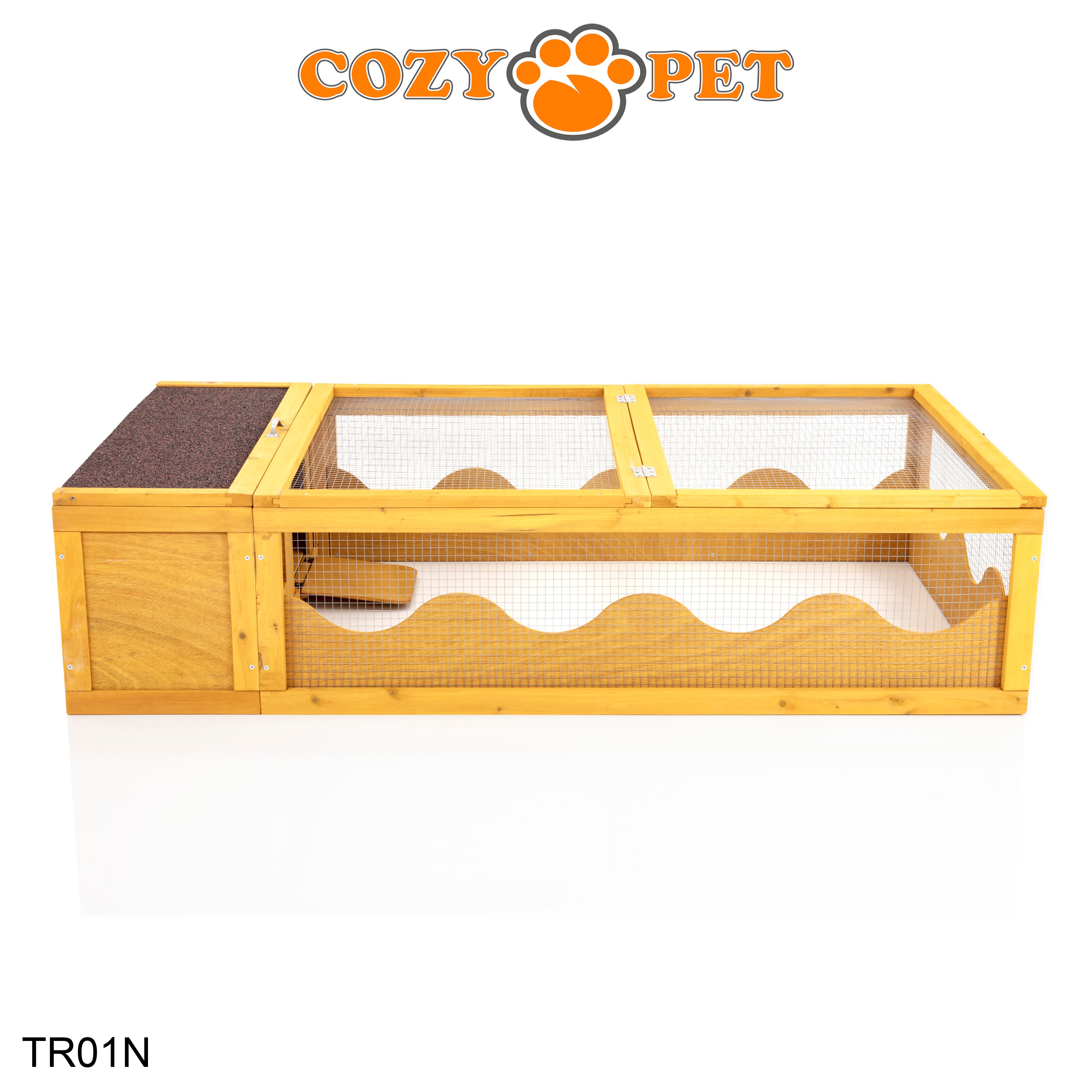 Tortoise Run Guinea Pig, Hedgehog, Rabbit Run - Natural - TR01N