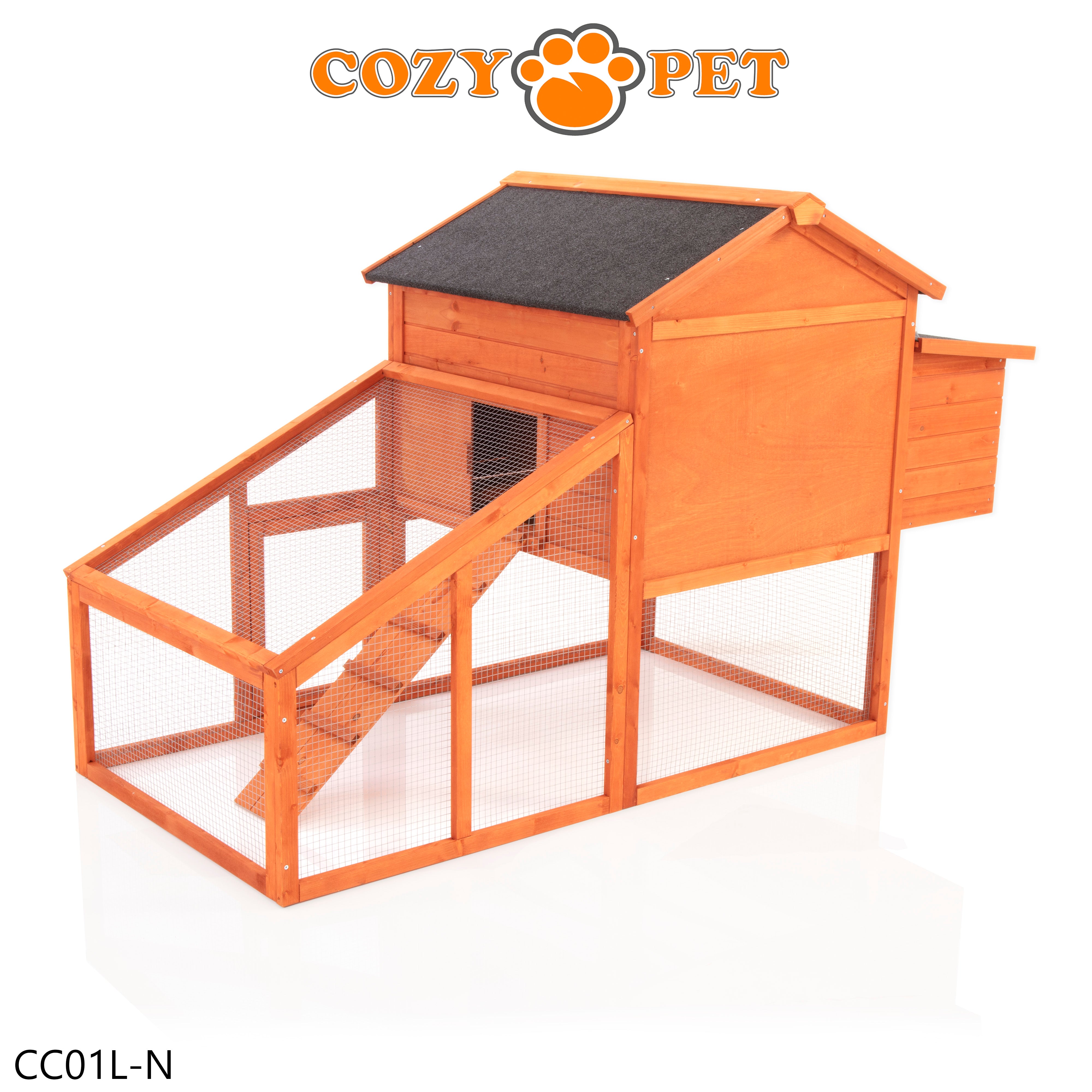 Chicken Coop, Hen House, New XL Size, Rabbit Hutch, Model CC01L-N