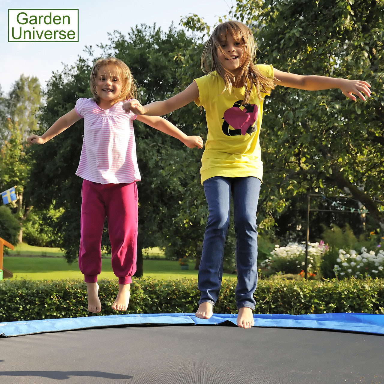 Trampoline 12ft with Safety Net and Ladder TR01-12FT-BL