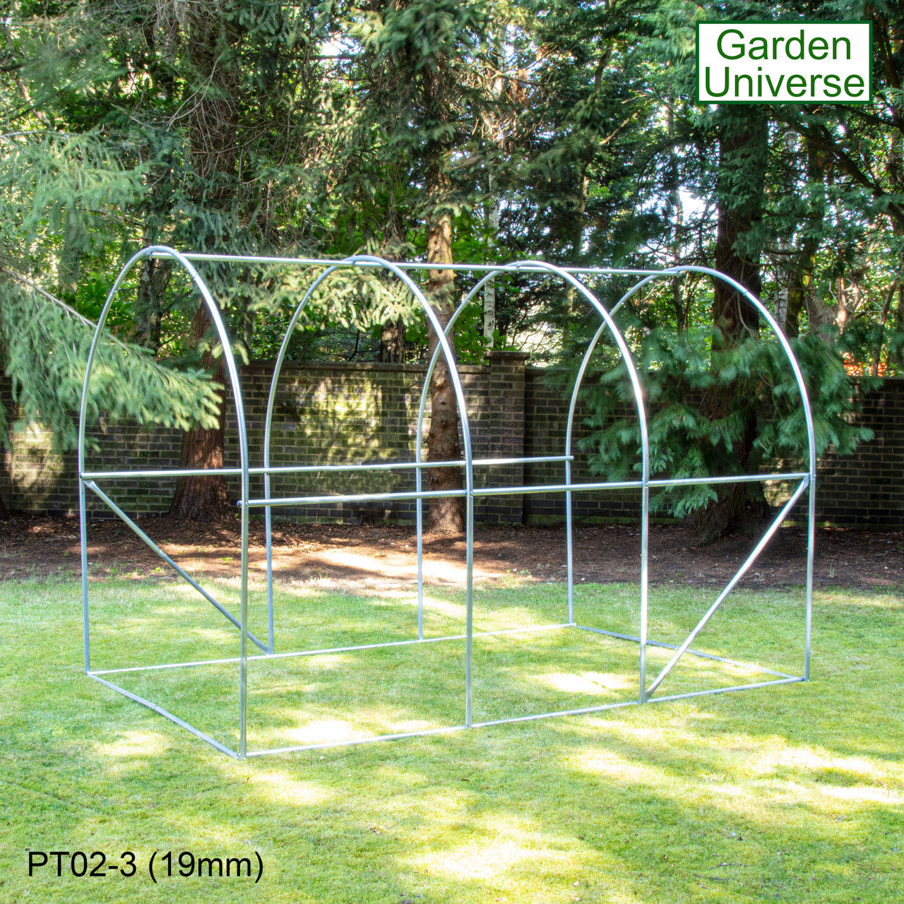 Polytunnel 2m x 3m with 19mm Galvanised Steel Frame PT02-3 (19mm)