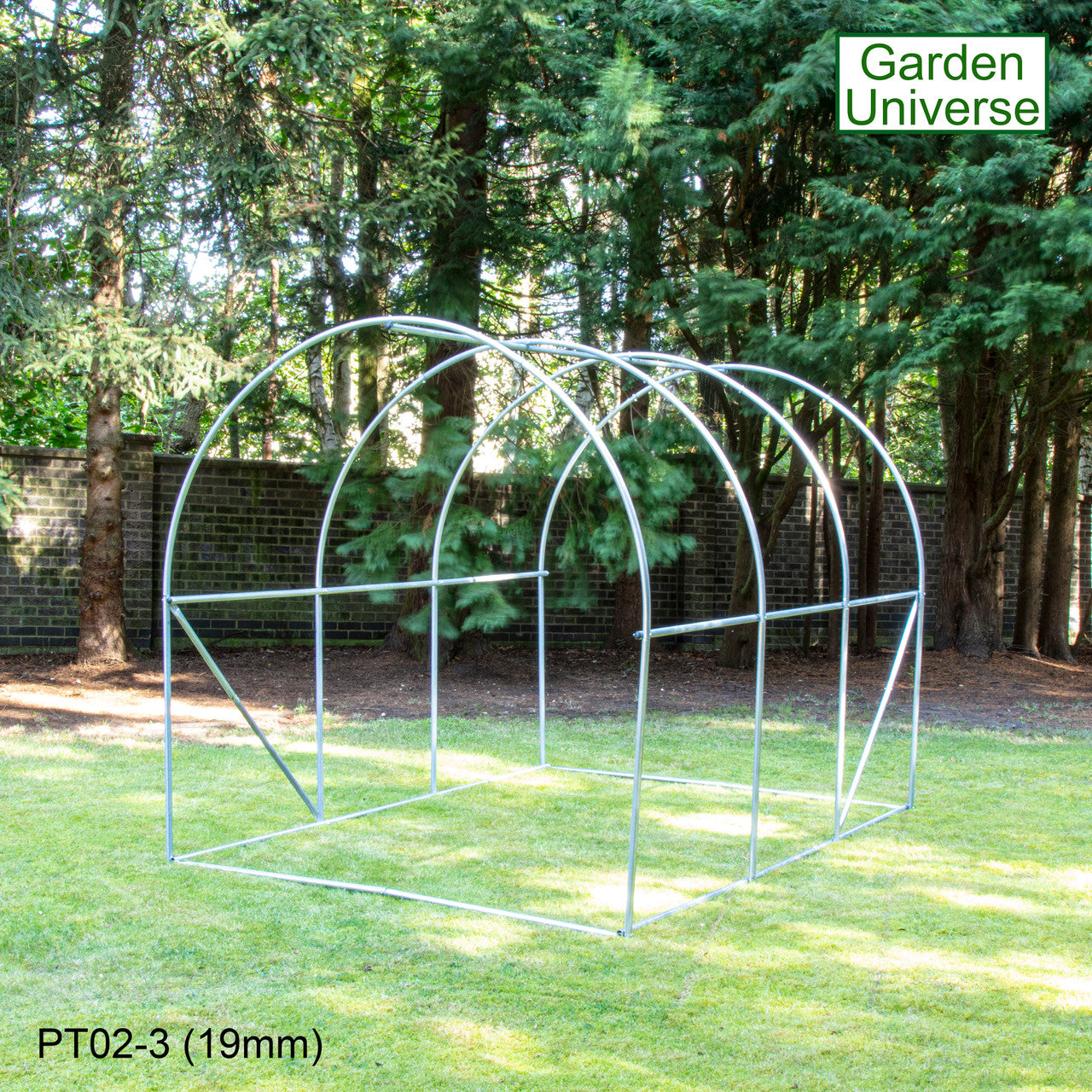 Polytunnel 2m x 3m with 19mm Galvanised Steel Frame PT02-3 (19mm)