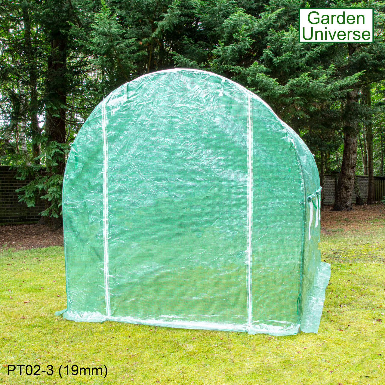 Polytunnel 2m x 3m with 19mm Galvanised Steel Frame PT02-3 (19mm)