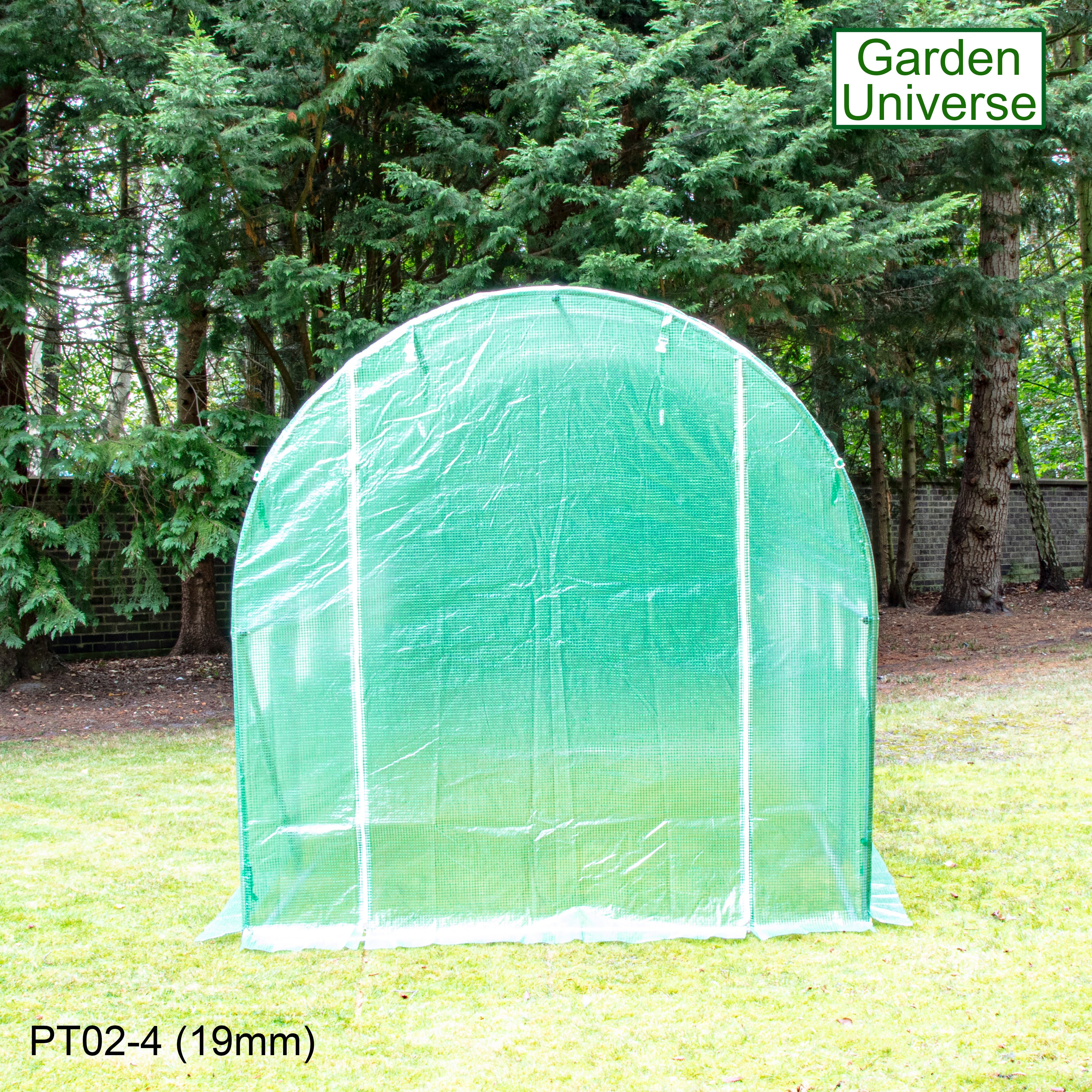 Polytunnel 2m x 4m with 19mm Galvanised Steel Frame PT02-4 (19mm)