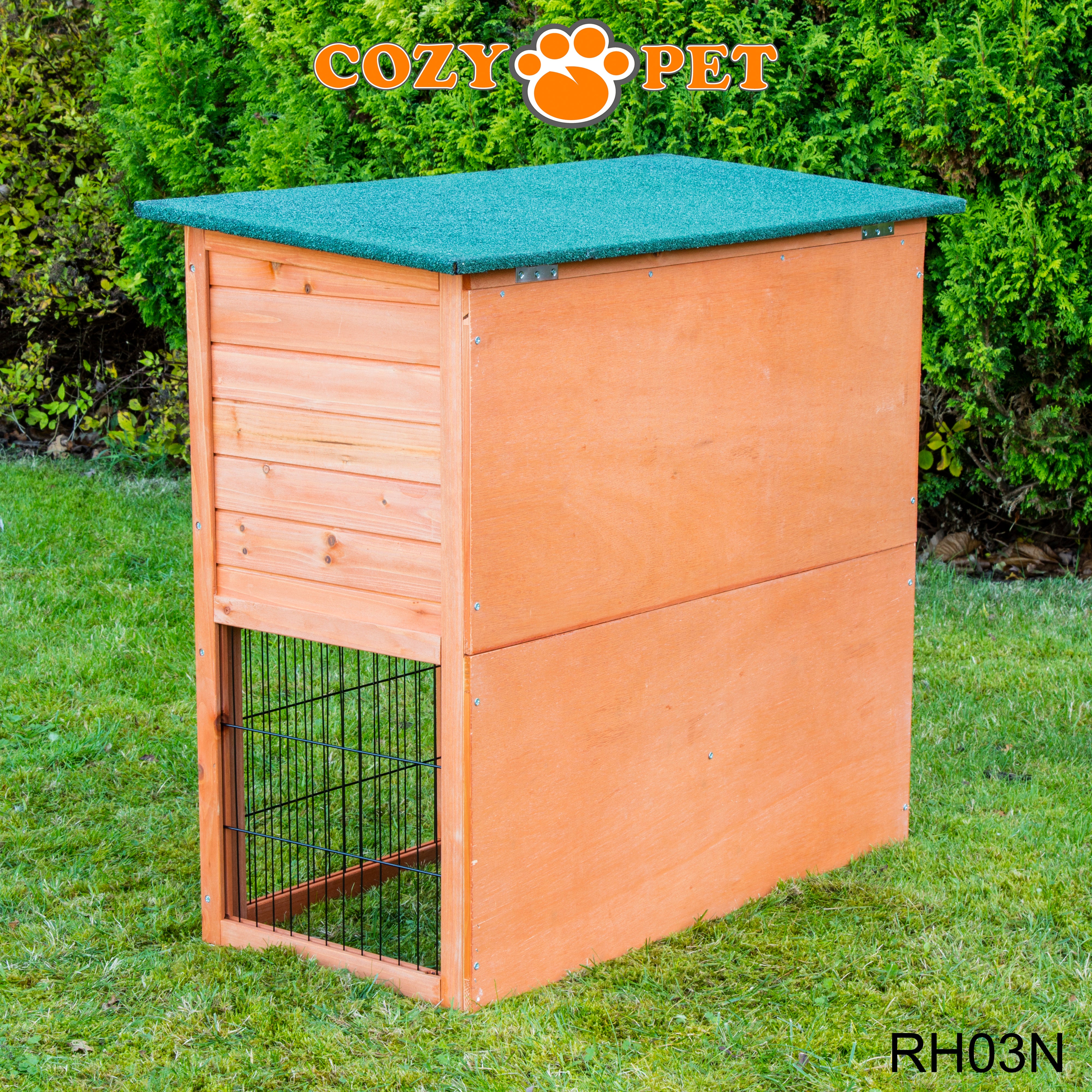 Rabbit Hutch 3ft - Natural - RH03N + RH03C