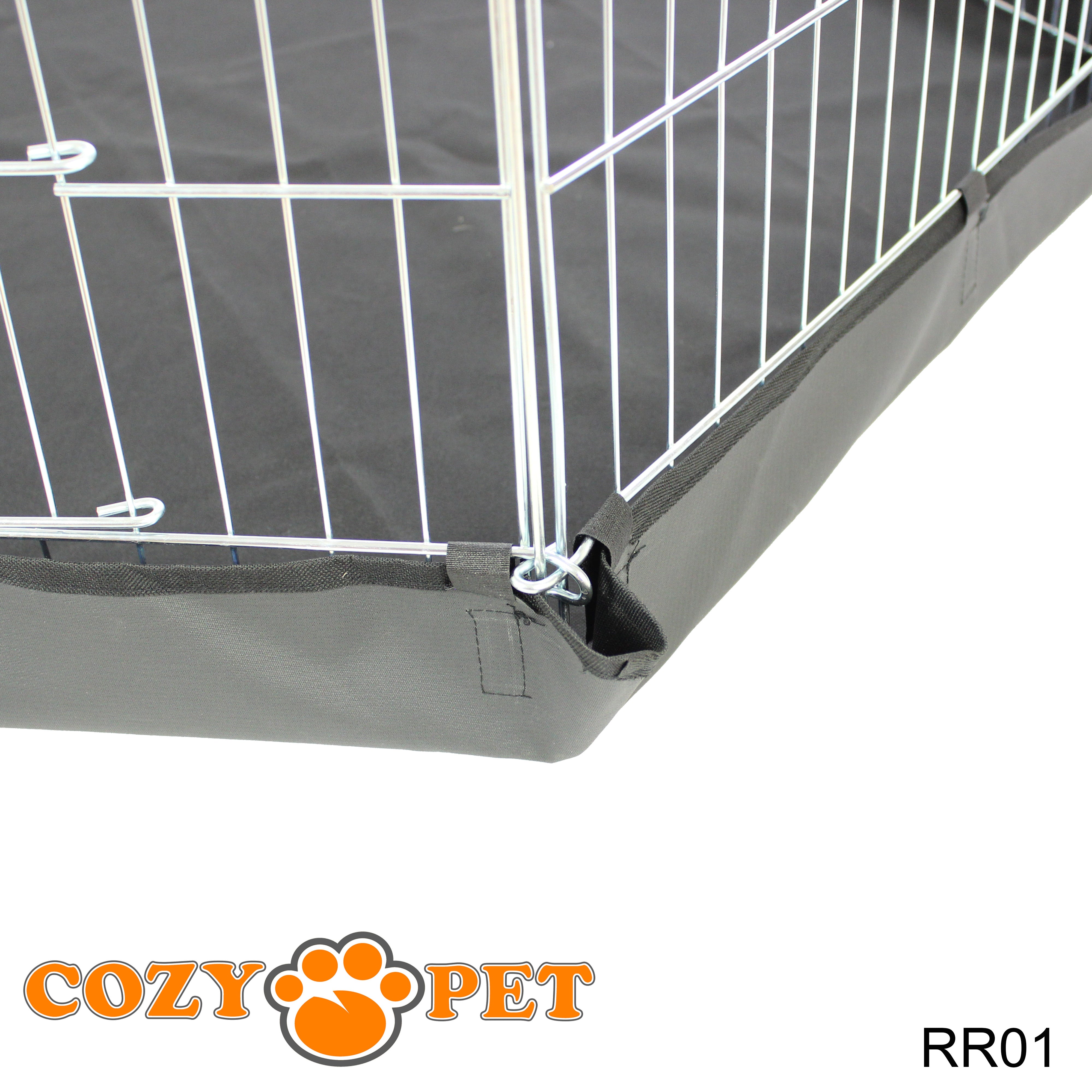 Rabbit Run 6 Panel with Sunshade and Floor Model RR01 + Floor