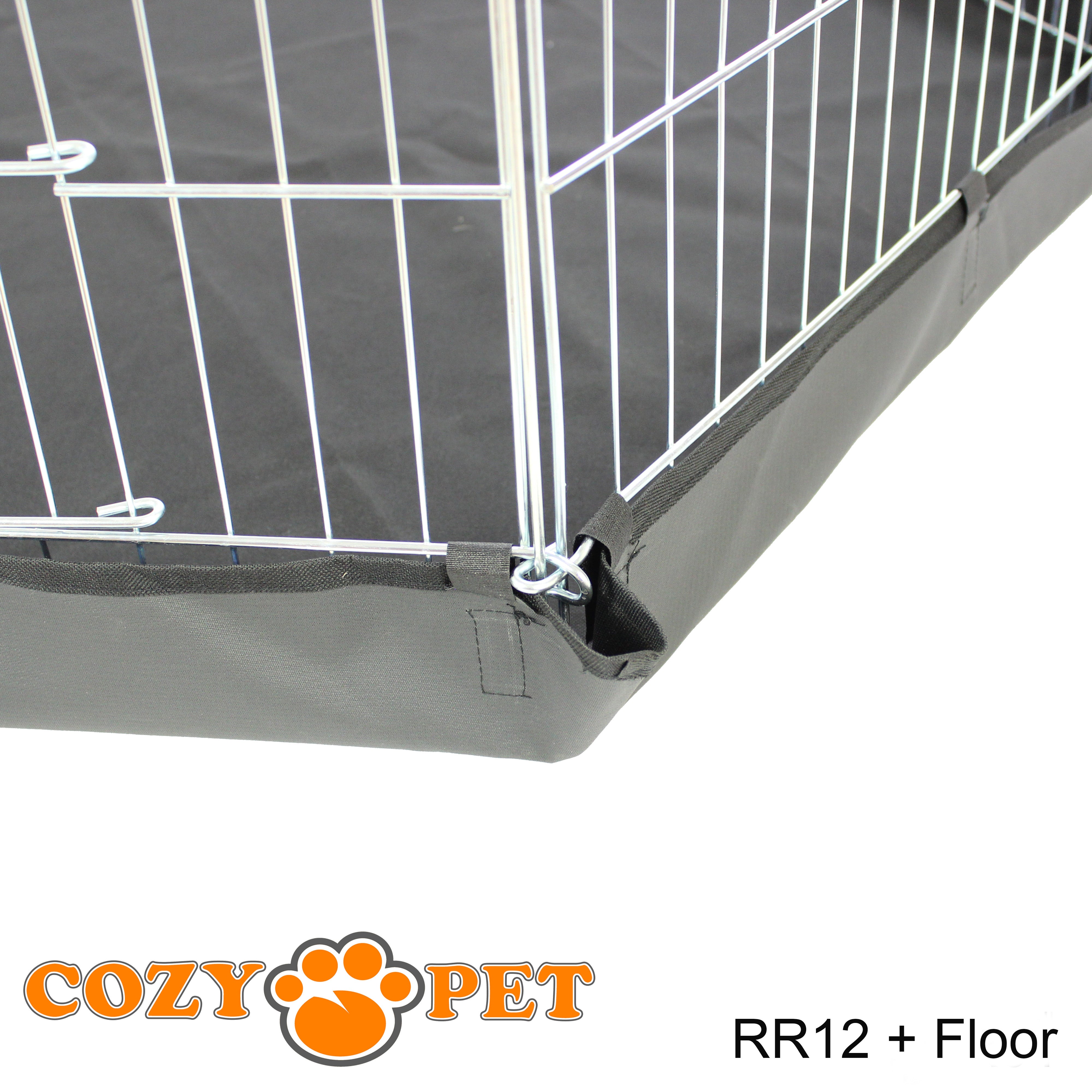 Rabbit Run 10 Panel with Sunshade and Floor RR12 + Floor