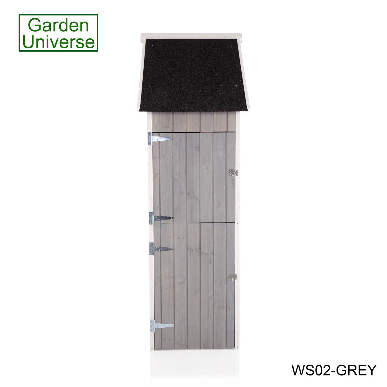 Tool Shed Storage Unit Outdoor Storage In Grey WS02-GREY