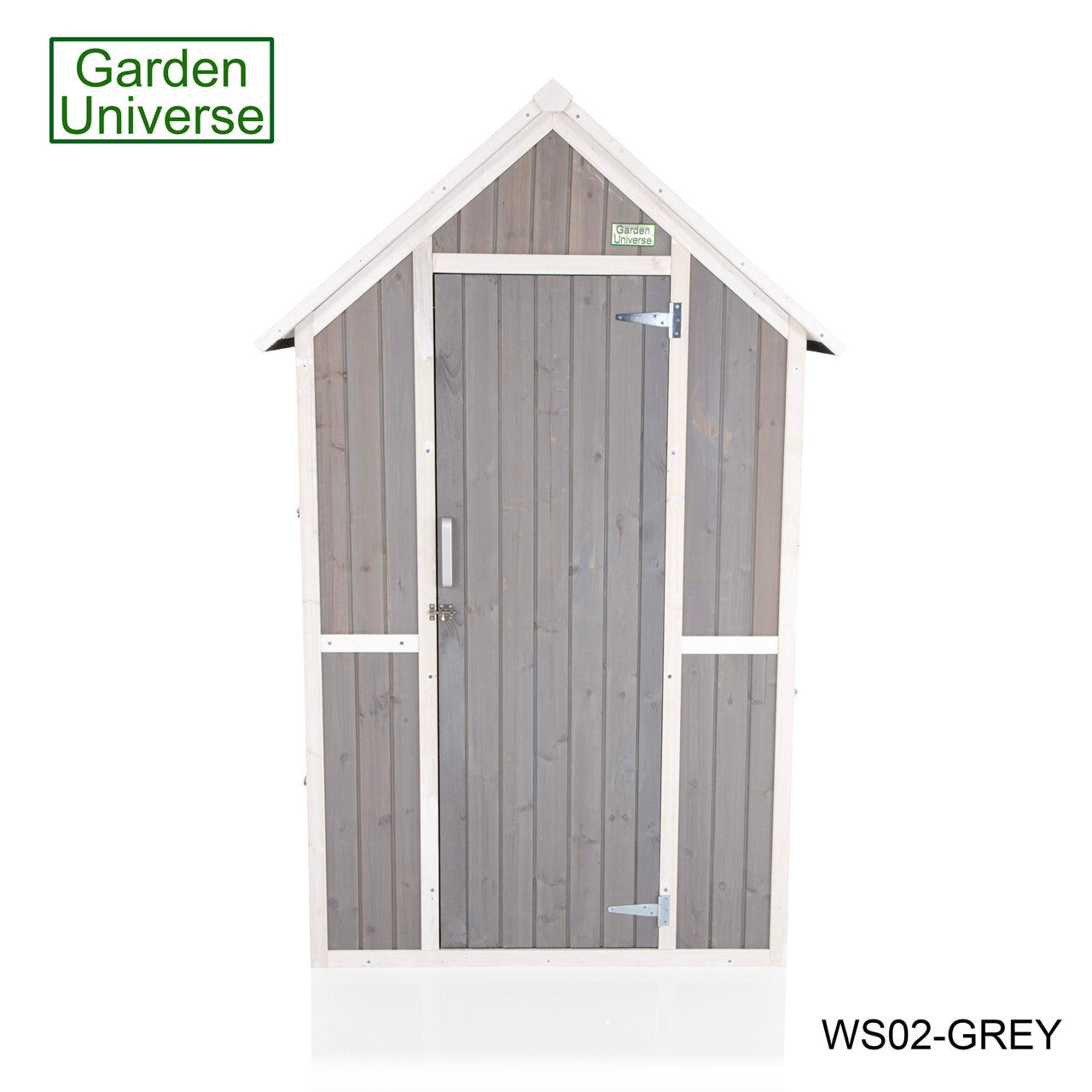 Tool Shed Storage Unit Outdoor Storage In Grey WS02-GREY