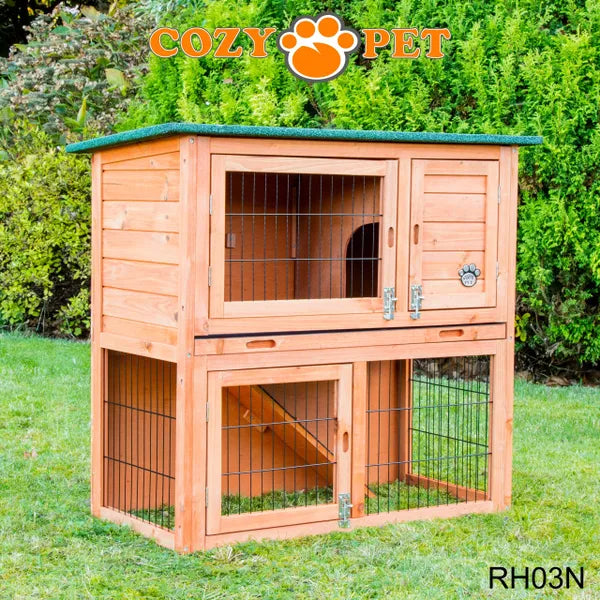 Rabbit Hutch 3ft - Natural - RH03N