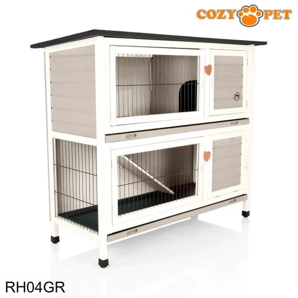 Rabbit Hutch 4ft - Grey - RH04GR